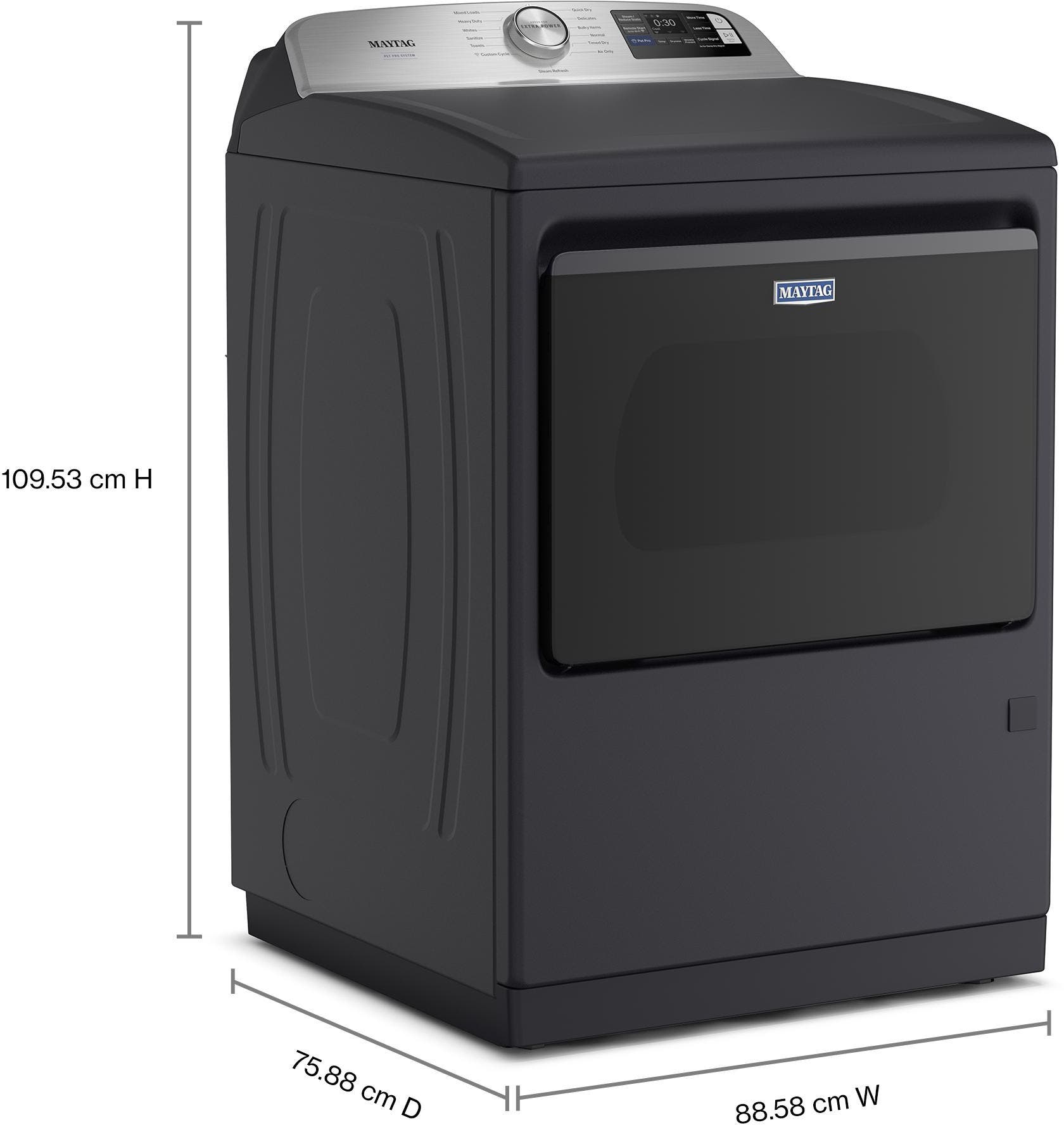 Maytag MGD7205RF Midnight Steel