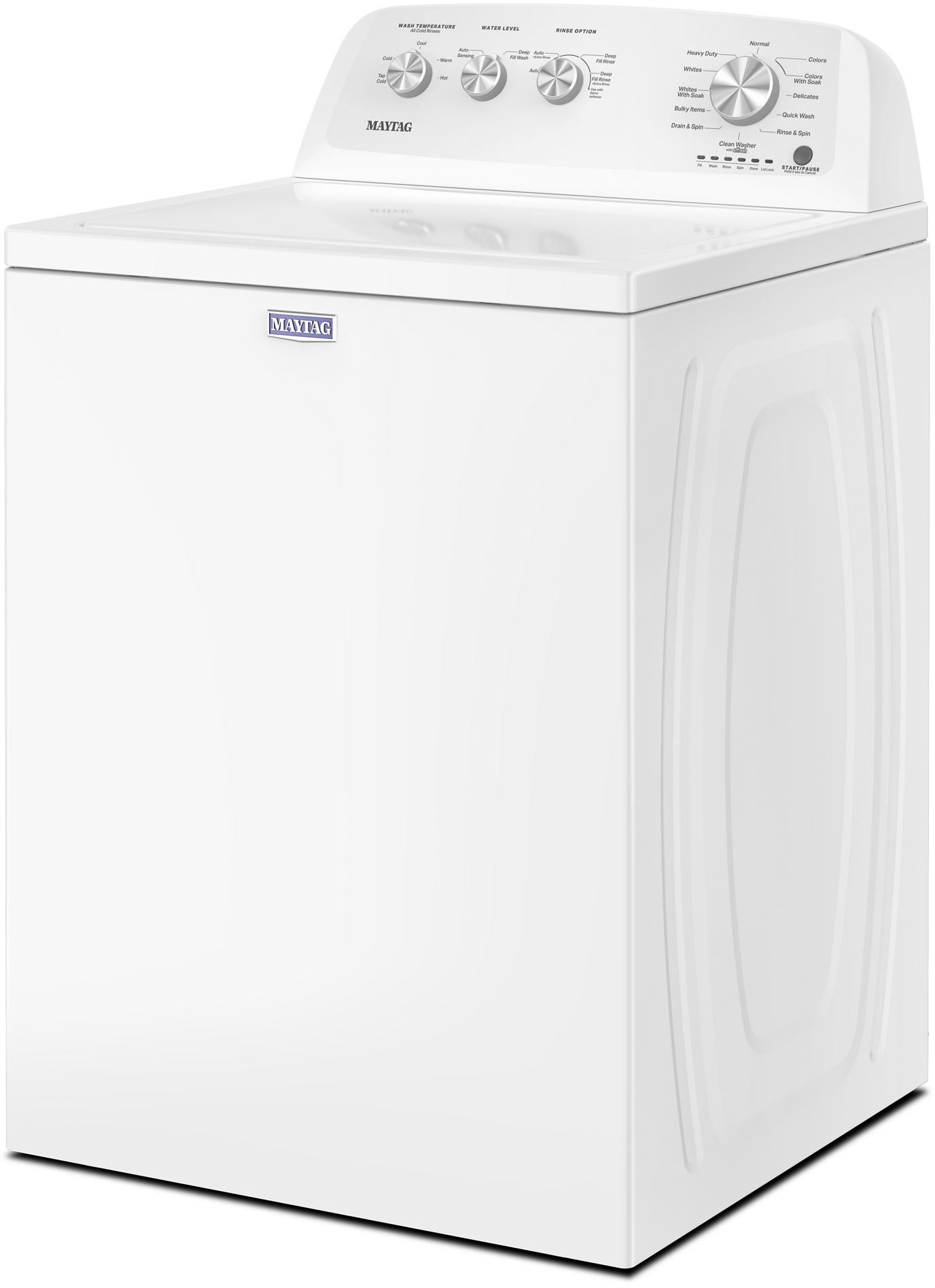 Maytag MVW4005SW Top Load Washer White | Plesser's Appliances