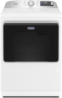 27 Inch Smart Gas Top Load Dryer with 7.4 cu ft. Total Capacity, 13 Dryer Cycles, 5 Temperature Settings, Pet Pro Option, Sanitize Cycle, and Quick Dry Cycle