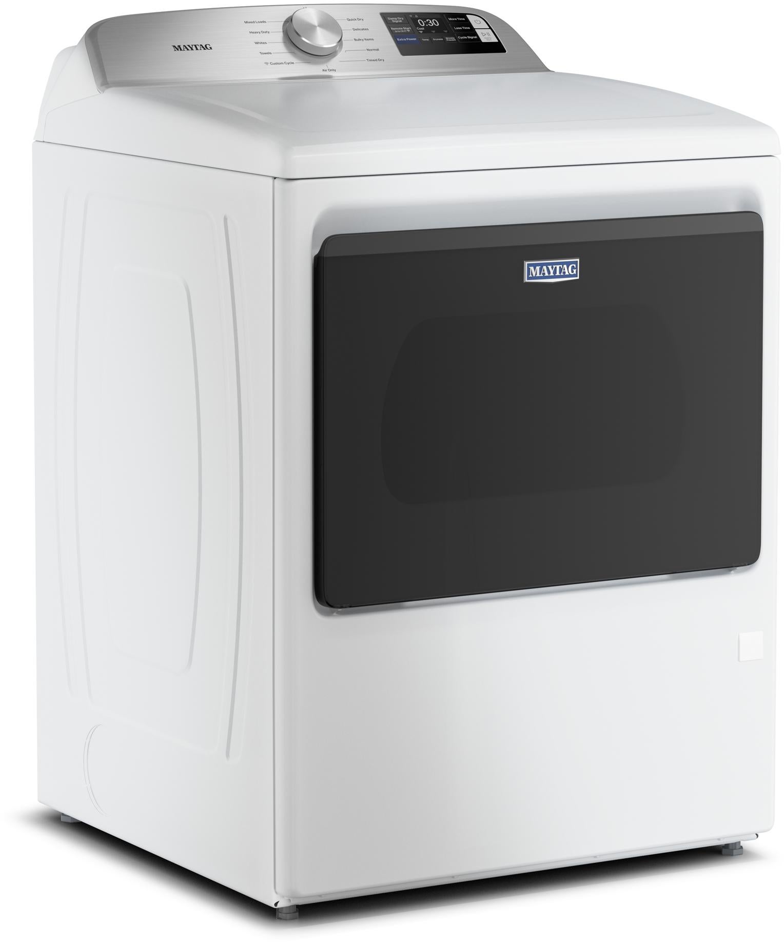 Maytag MGD6205RW 7.4 Cu. Ft. Gas Top Load Dryer White | Plesser's