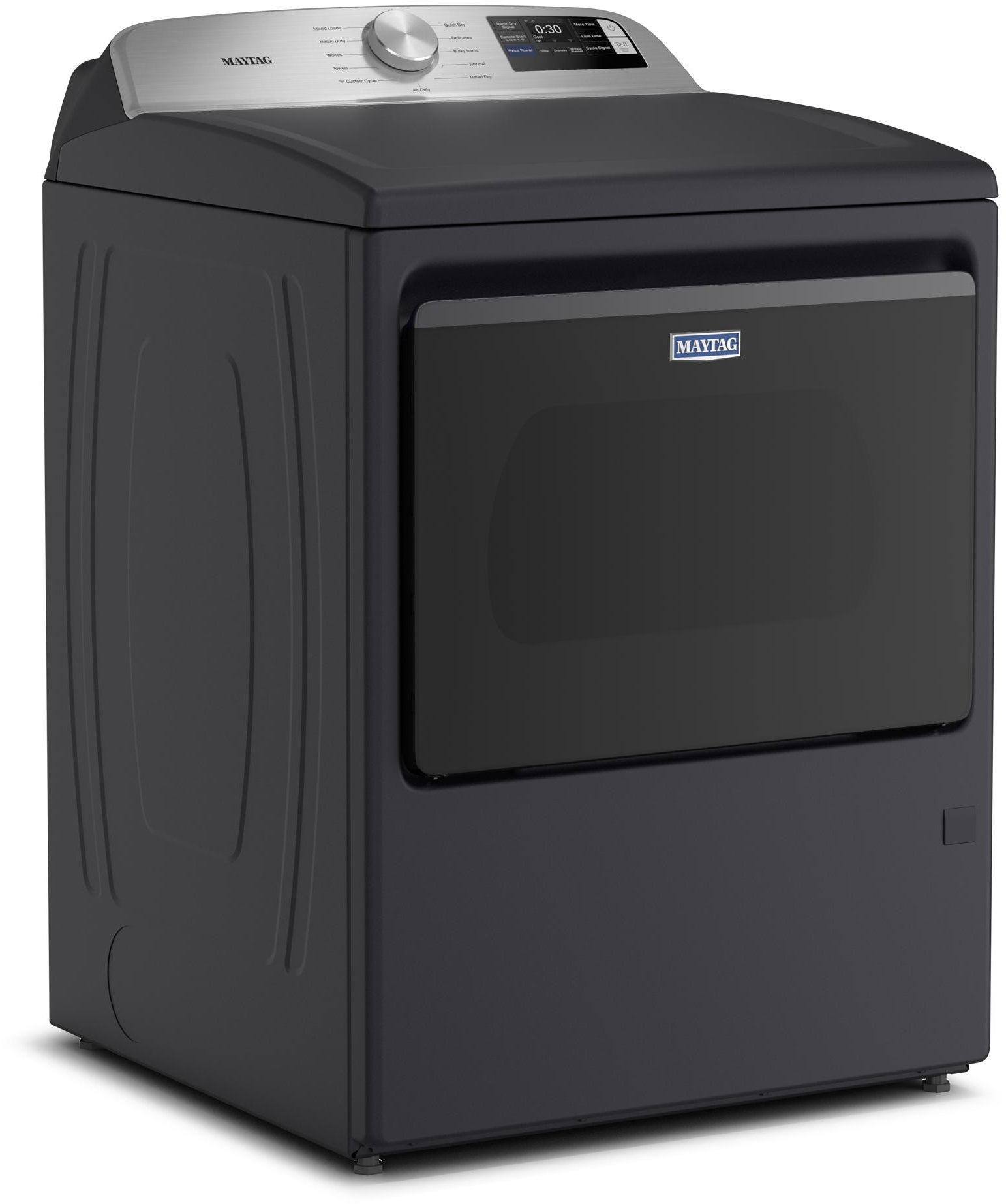 Maytag MGD6205RF 7.4 Cu. Ft. Gas Top Load Dryer Midnight Steel