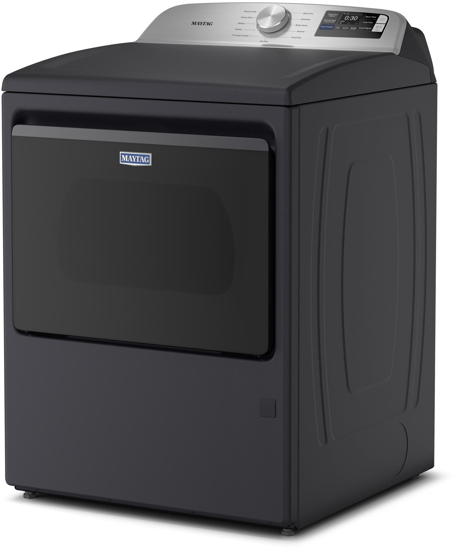 Maytag MGD6205RF 7.4 Cu. Ft. Gas Top Load Dryer Midnight Steel