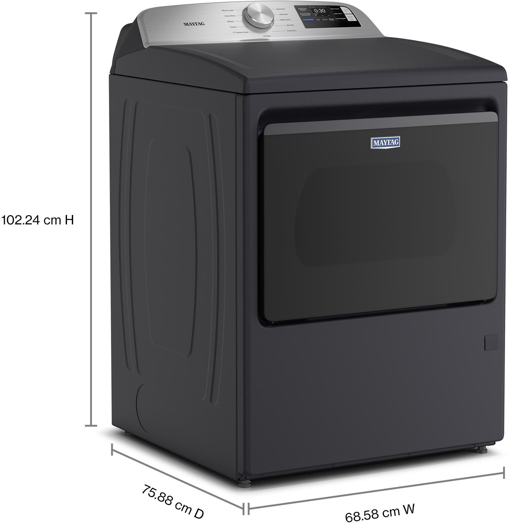 Maytag MGD6205RF Midnight Steel