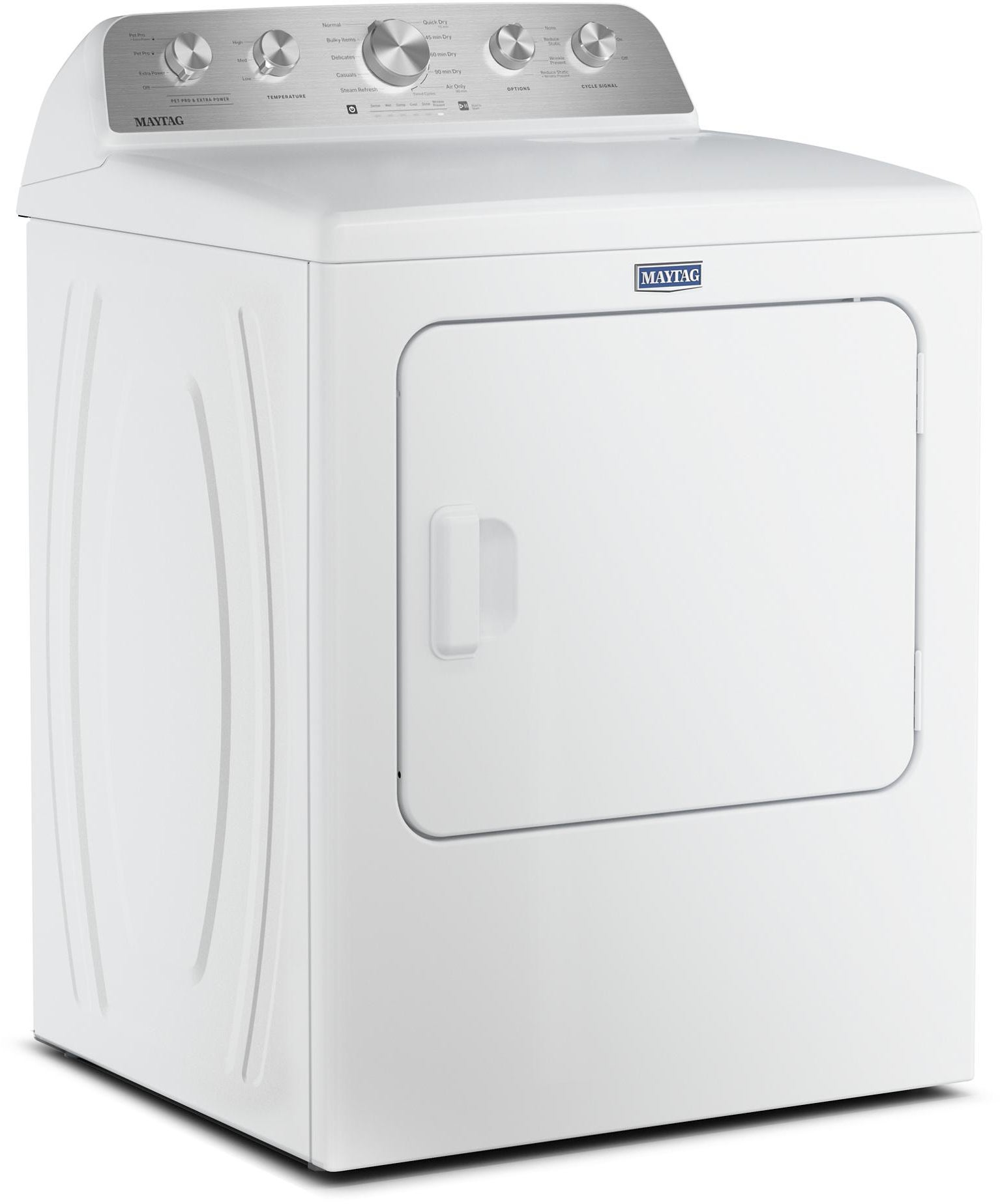 Maytag MGD5605RW 7.0 Cu. Ft. Top Load Dryer White | Plesser's