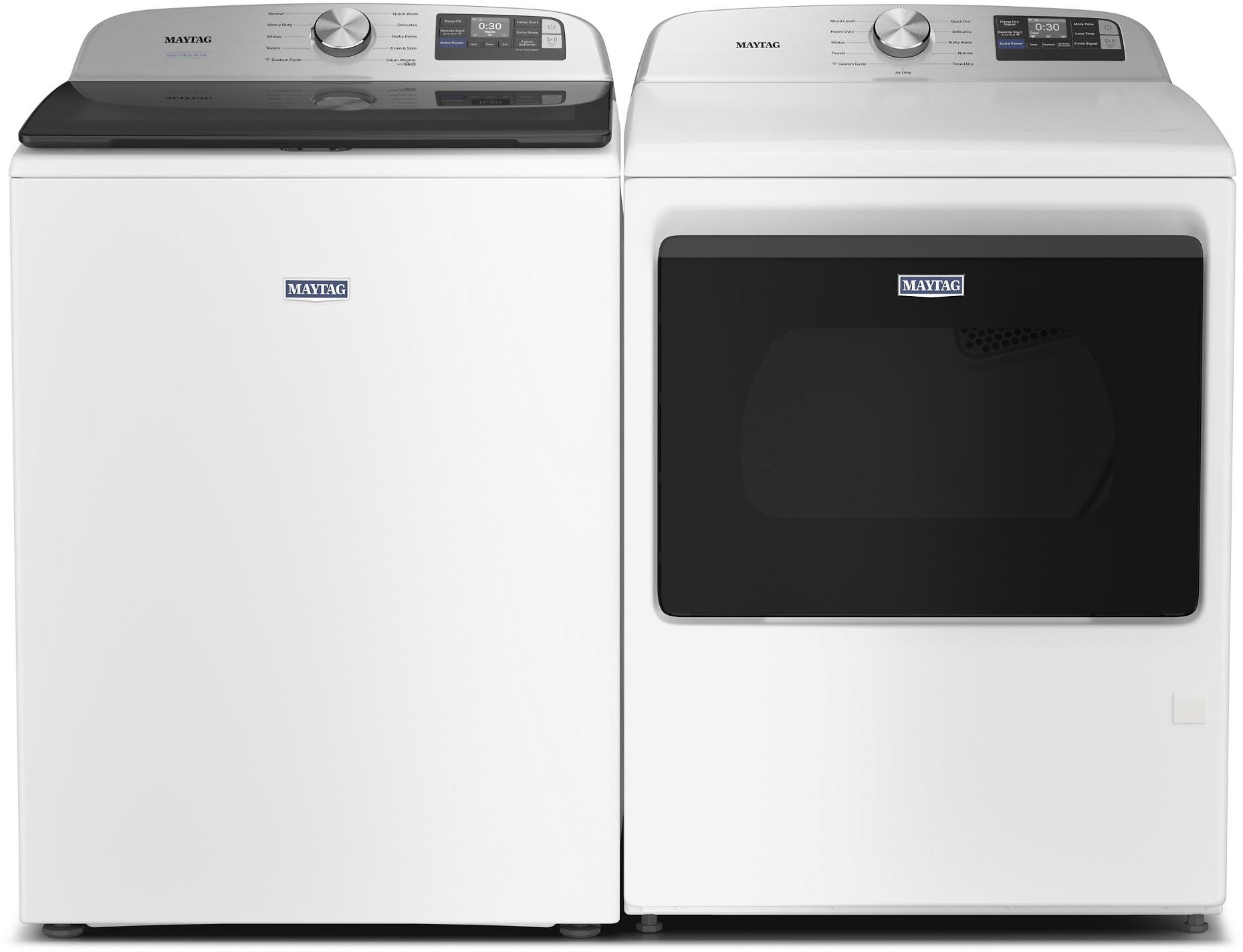 Maytag MED6205RW 7.4 Cu. Ft. Electric Top Load Dryer White