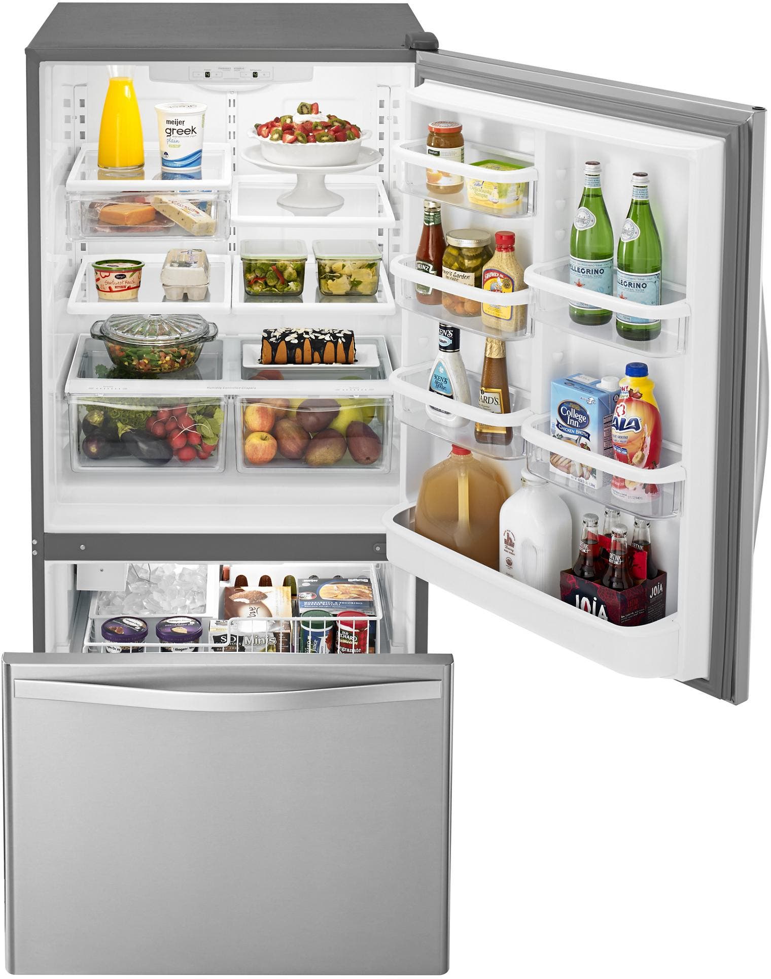Whirlpool WRB322DMBM Stainless Steel