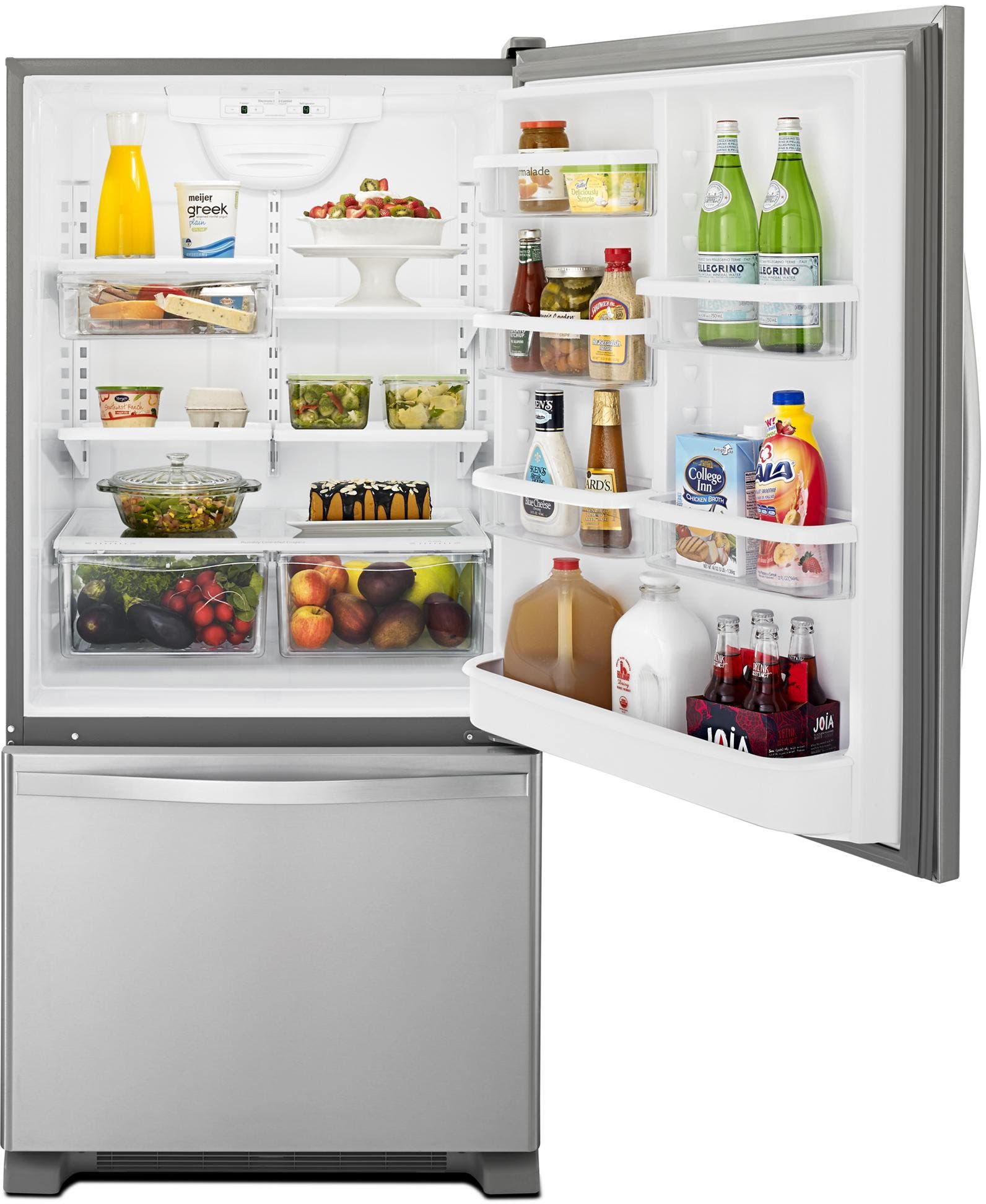 Whirlpool WRB322DMBM Stainless Steel