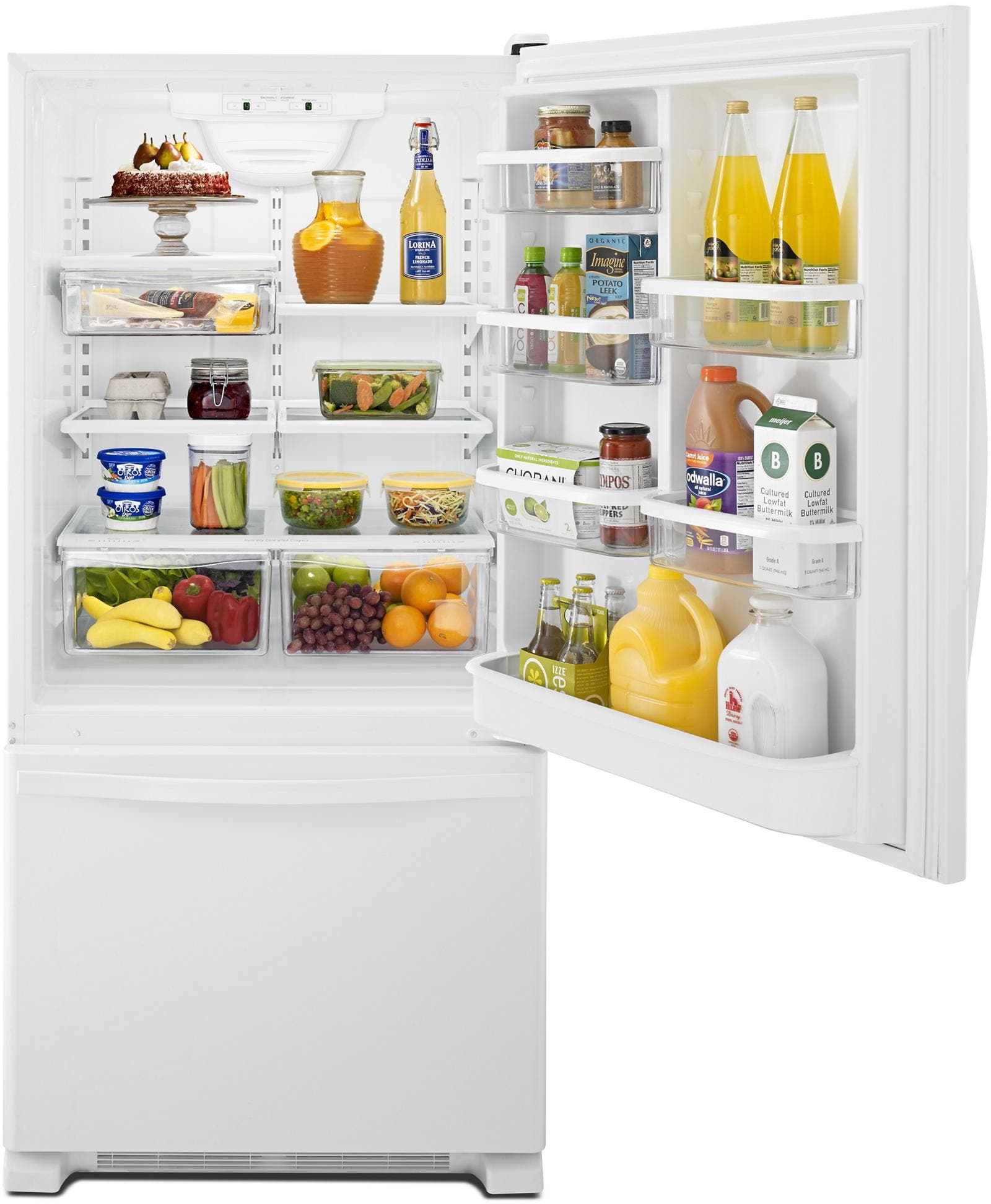 Whirlpool WRB329DMBW White