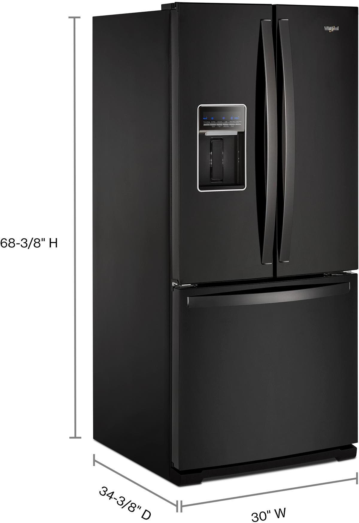Whirlpool WRF560SEHB Black