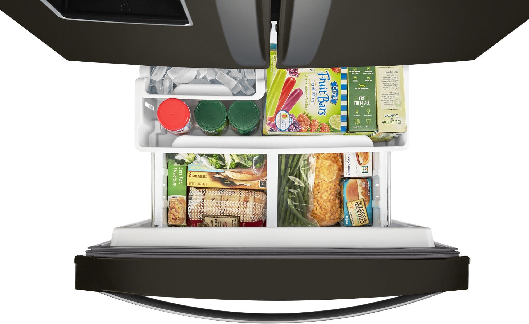 Whirlpool WRF560SEHV Black Stainless Steel