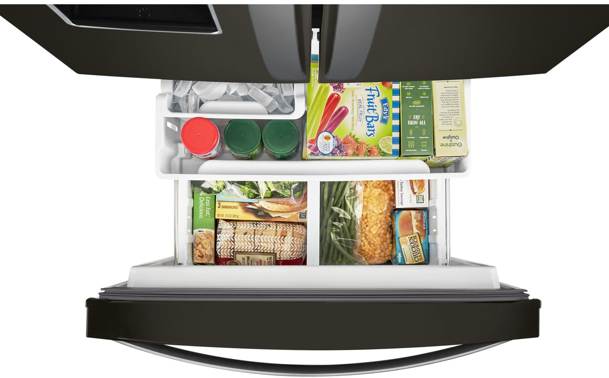 Whirlpool WRF560SEHV Black Stainless Steel