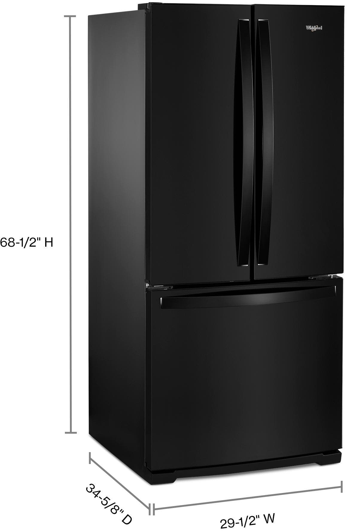 Whirlpool WRF560SMHB Black