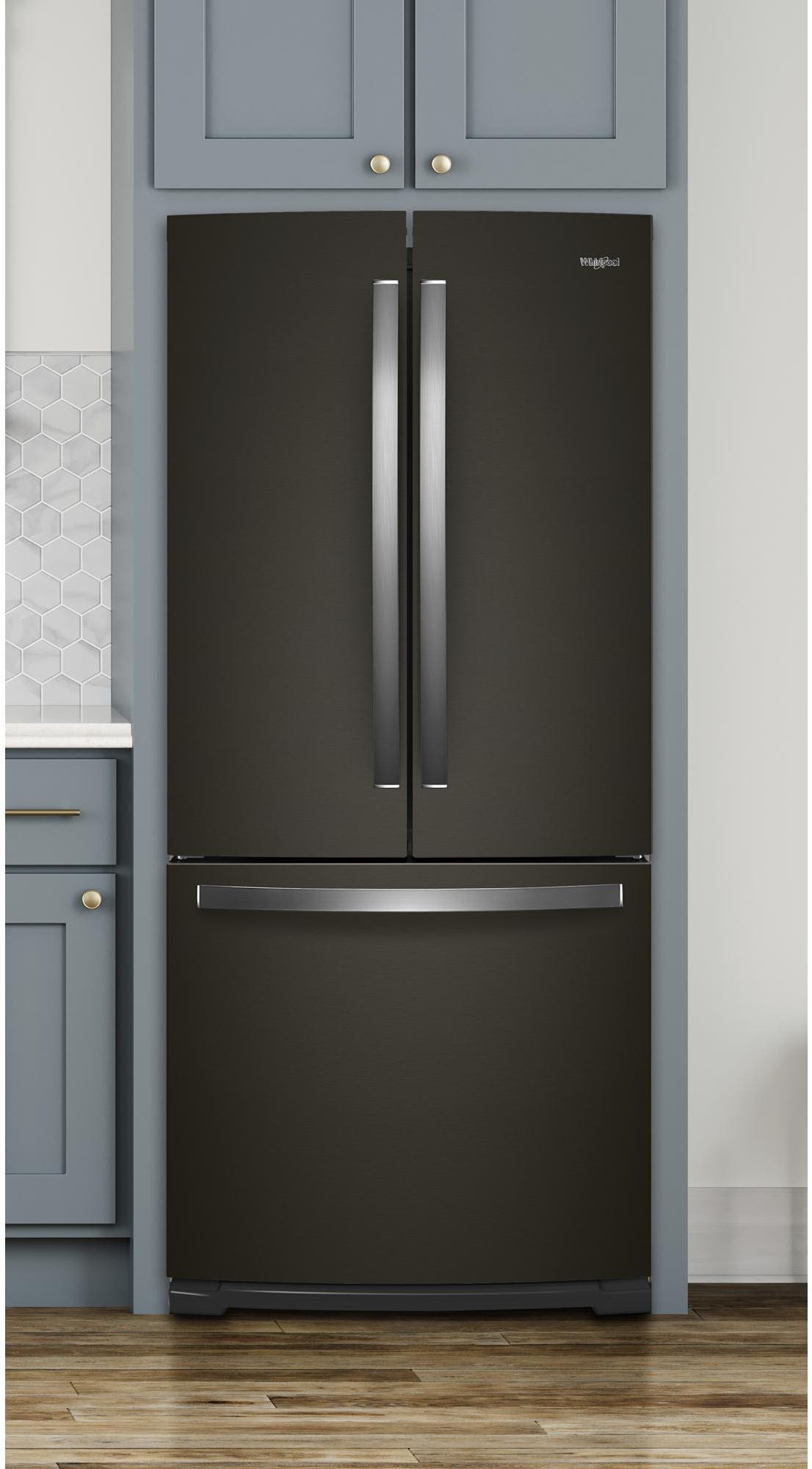 Whirlpool WRF560SMHV Fingerprint Resistant Black Stainless Steel