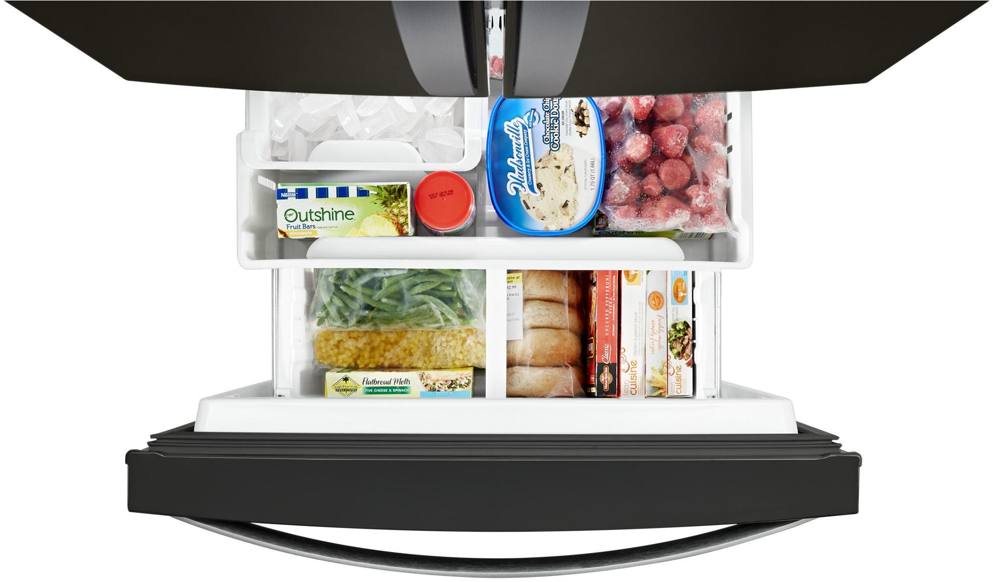 Whirlpool WRF560SMHV Fingerprint Resistant Black Stainless Steel