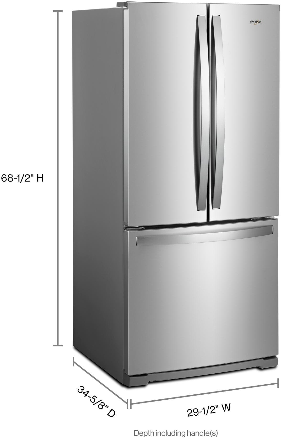 Whirlpool WRF560SMHZ Fingerprint Resistant Stainless Steel