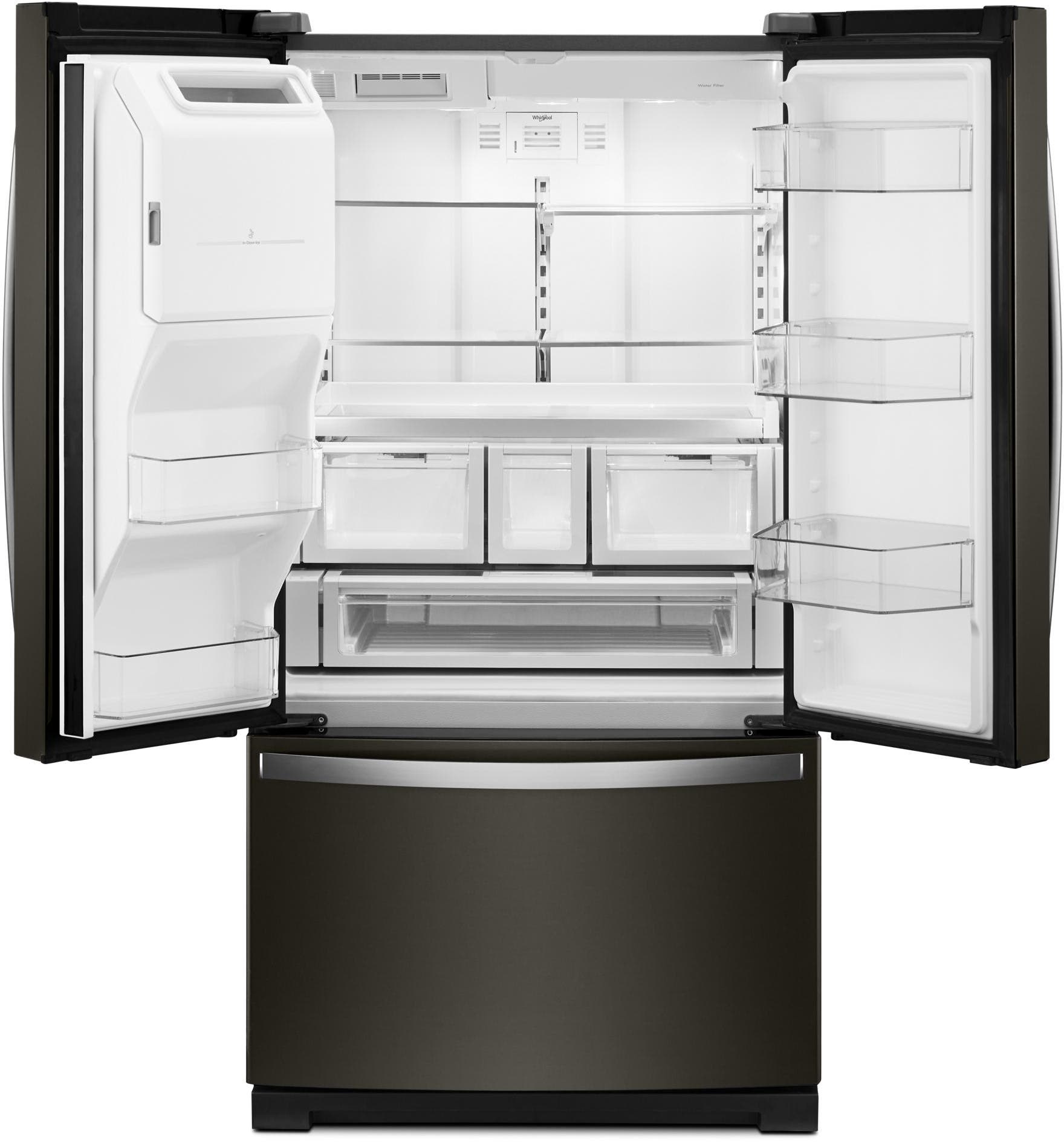 Whirlpool WRF757SDHV Black Stainless Steel
