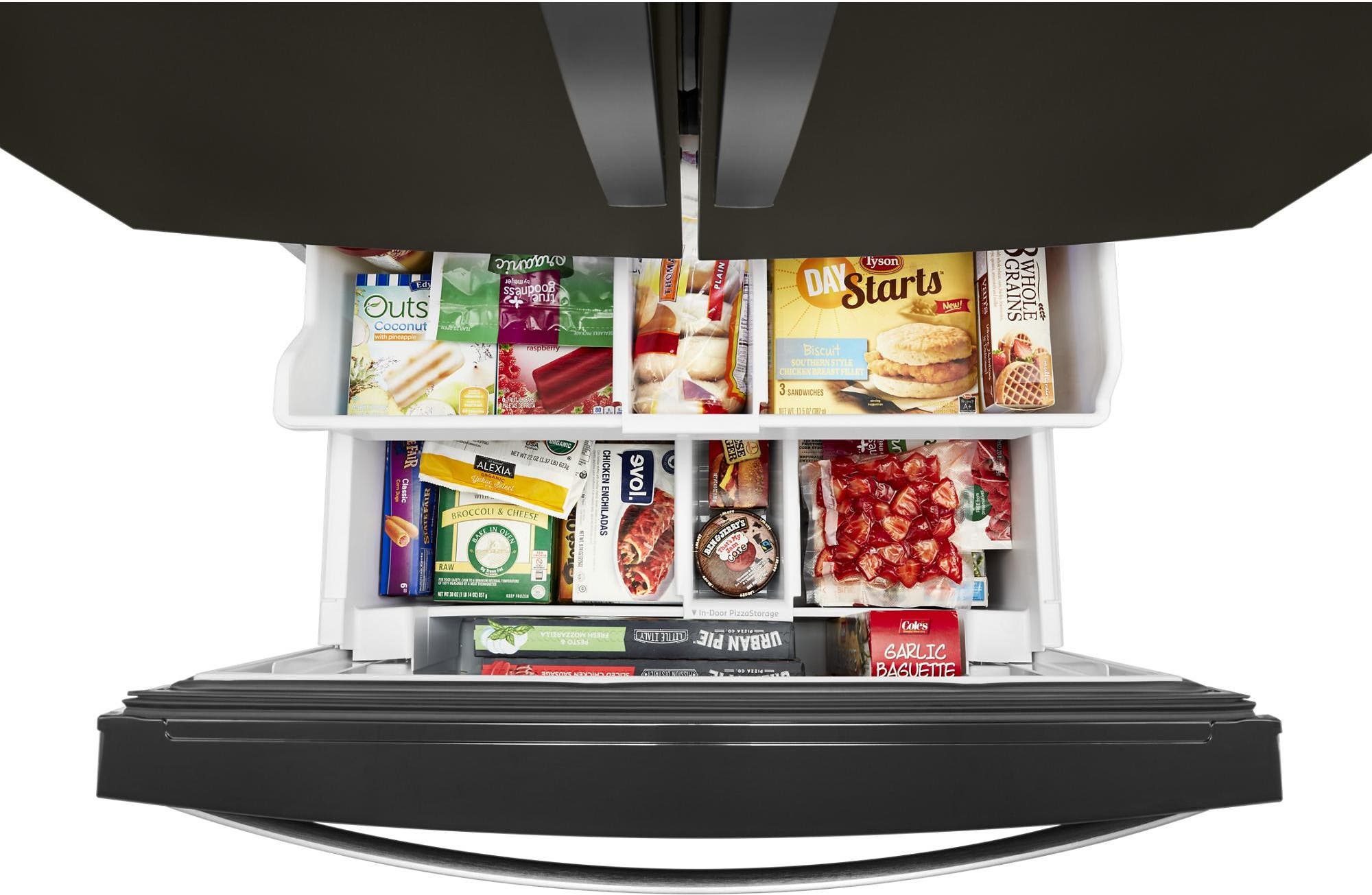 Whirlpool WRF757SDHV Black Stainless Steel