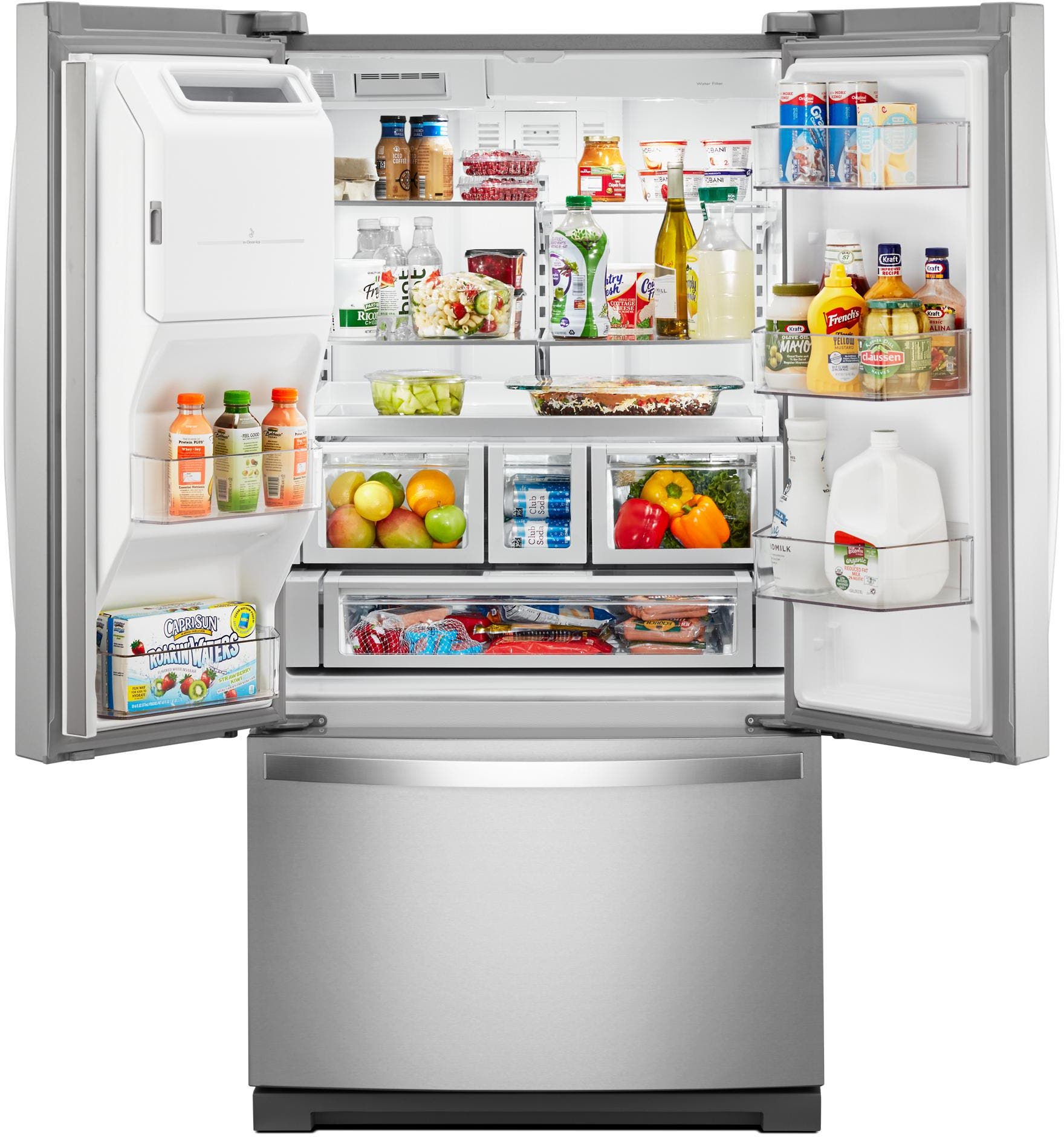 Whirlpool WRF767SDHV Fingerprint Resistant Black Stainless Steel