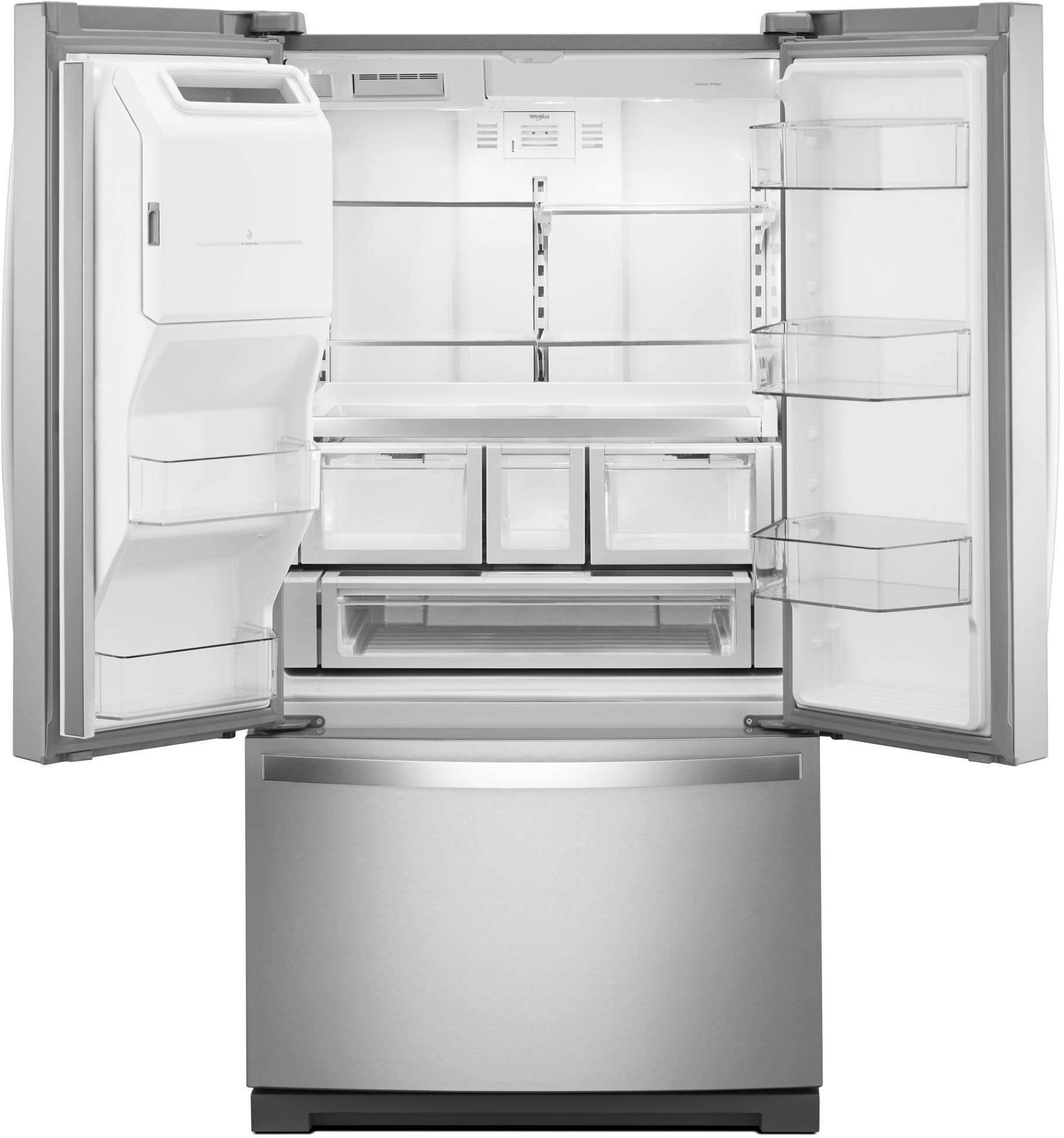 Whirlpool WRF767SDHZ Fingerprint Resistant Stainless Steel