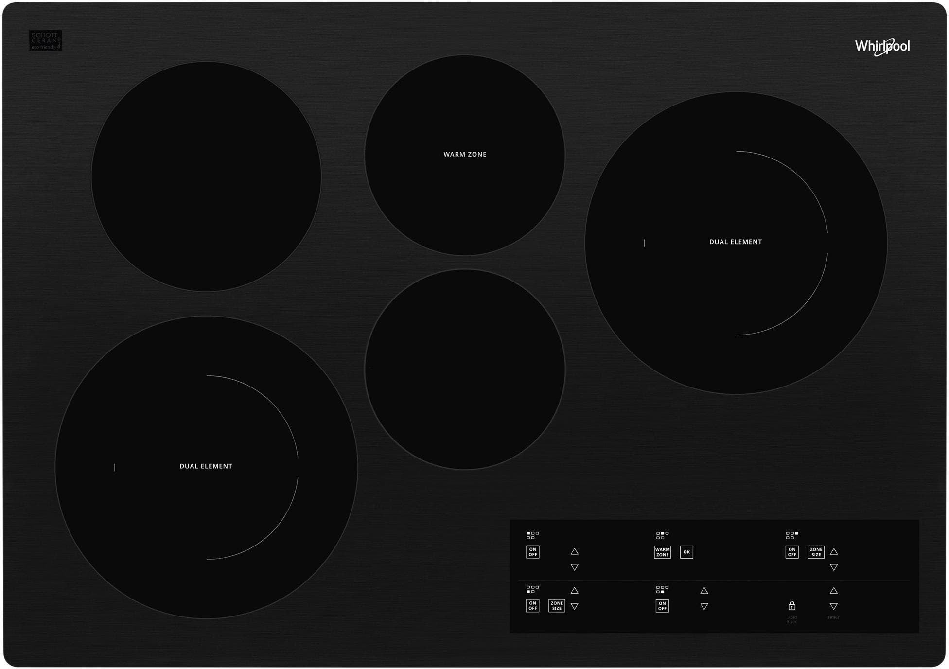 Whirlpool WCE97US0KB Black