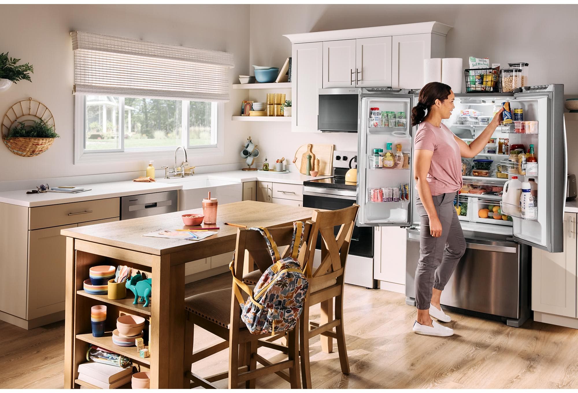 Whirlpool WRFF3436RV Fingerprint-Resistant Black Stainless Steel