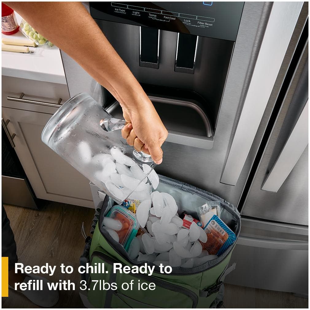 Whirlpool WRFF3436RV Fingerprint-Resistant Black Stainless Steel