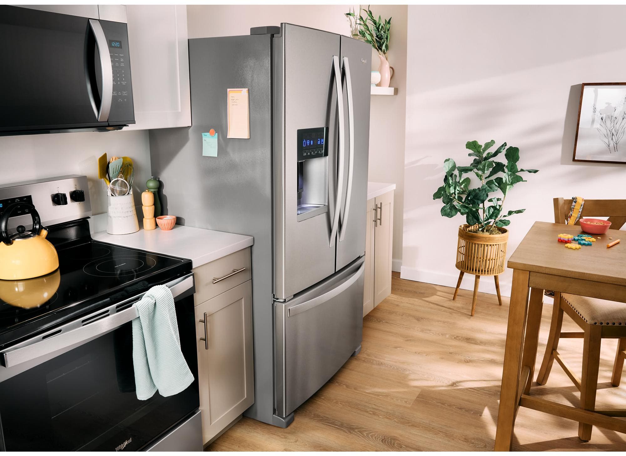 Whirlpool WRFF3436RV Fingerprint-Resistant Black Stainless Steel