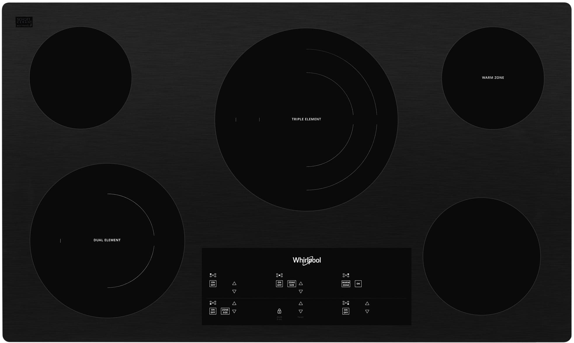 Whirlpool WCE97US6KB Black