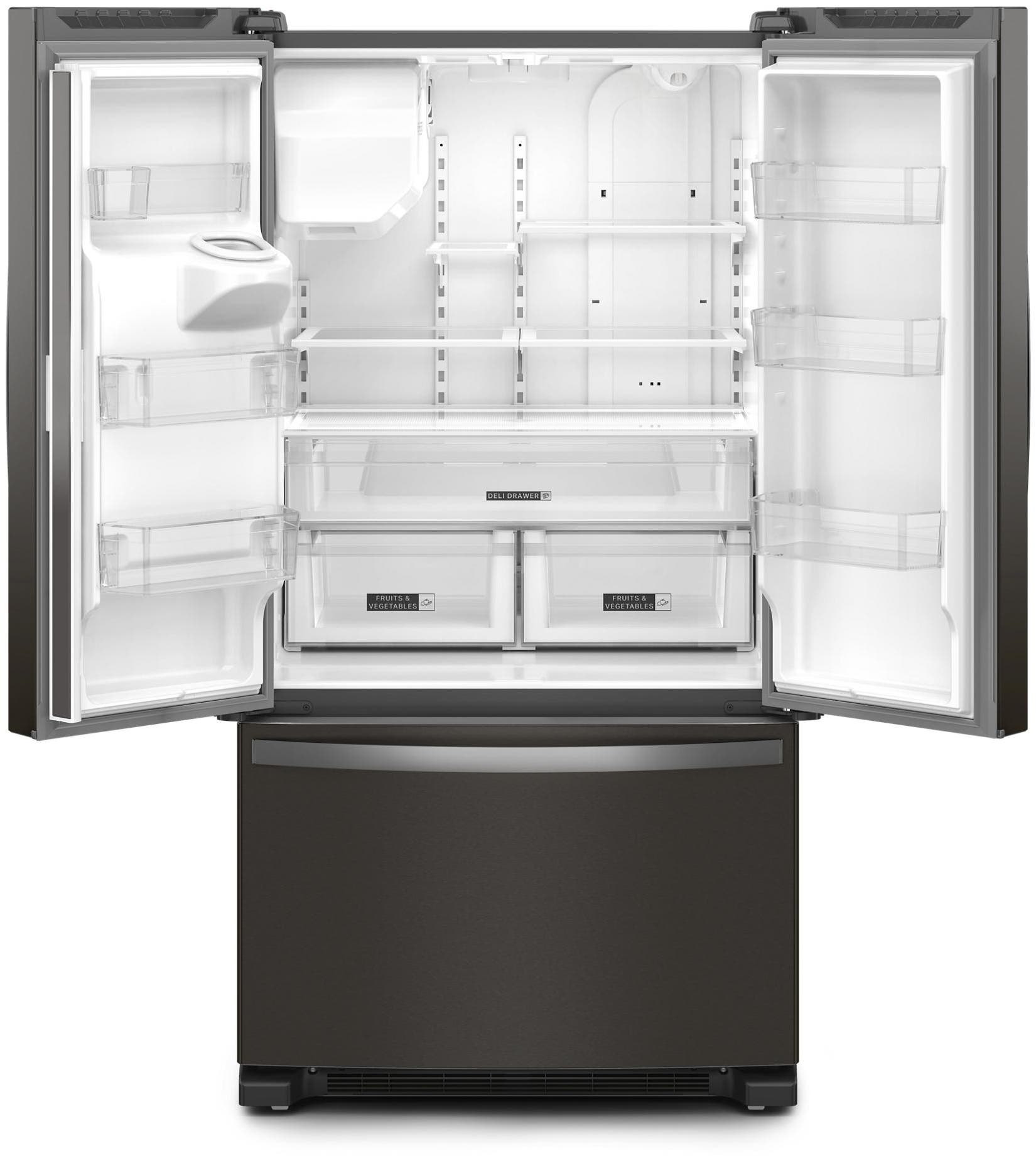 Whirlpool WRFF3436RV Fingerprint-Resistant Black Stainless Steel