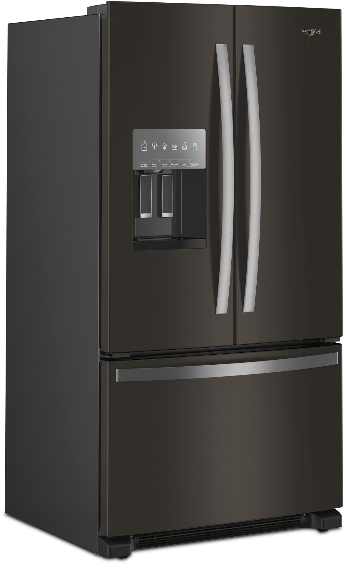Whirlpool WRFF3436RV Fingerprint-Resistant Black Stainless Steel