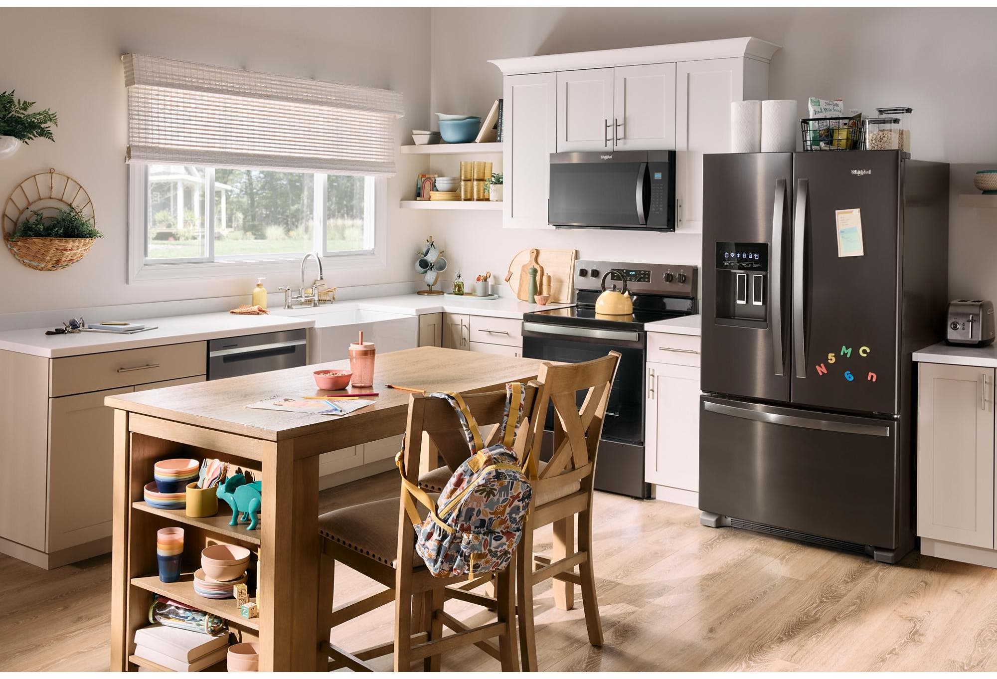 Whirlpool WRFF3436RV Fingerprint-Resistant Black Stainless Steel