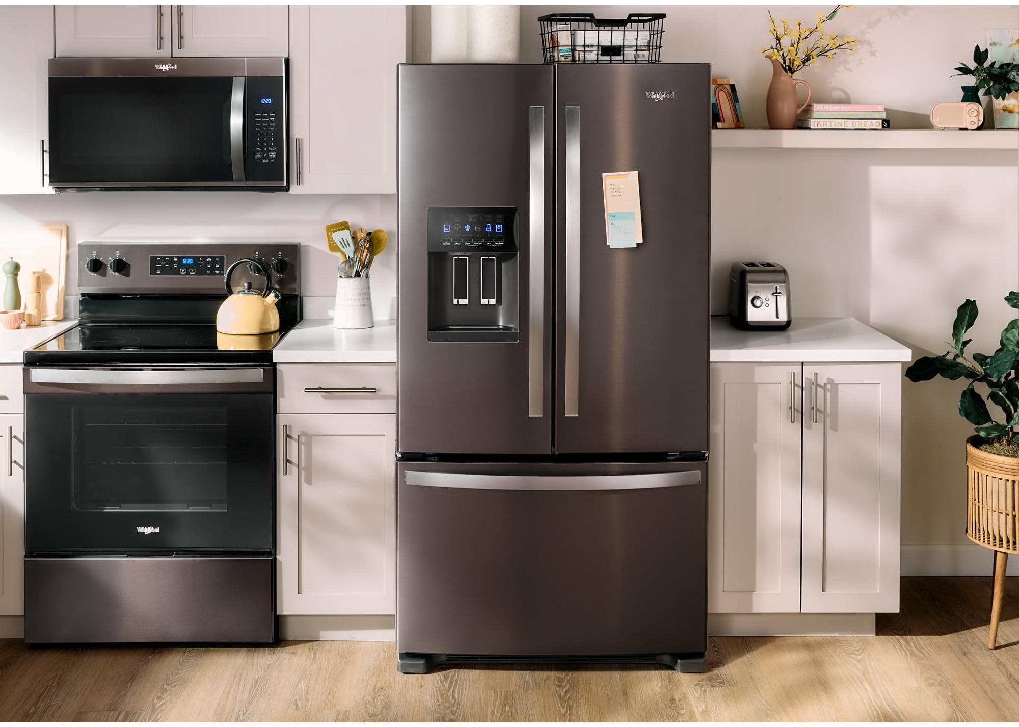 Whirlpool WRFF3436RV Fingerprint-Resistant Black Stainless Steel