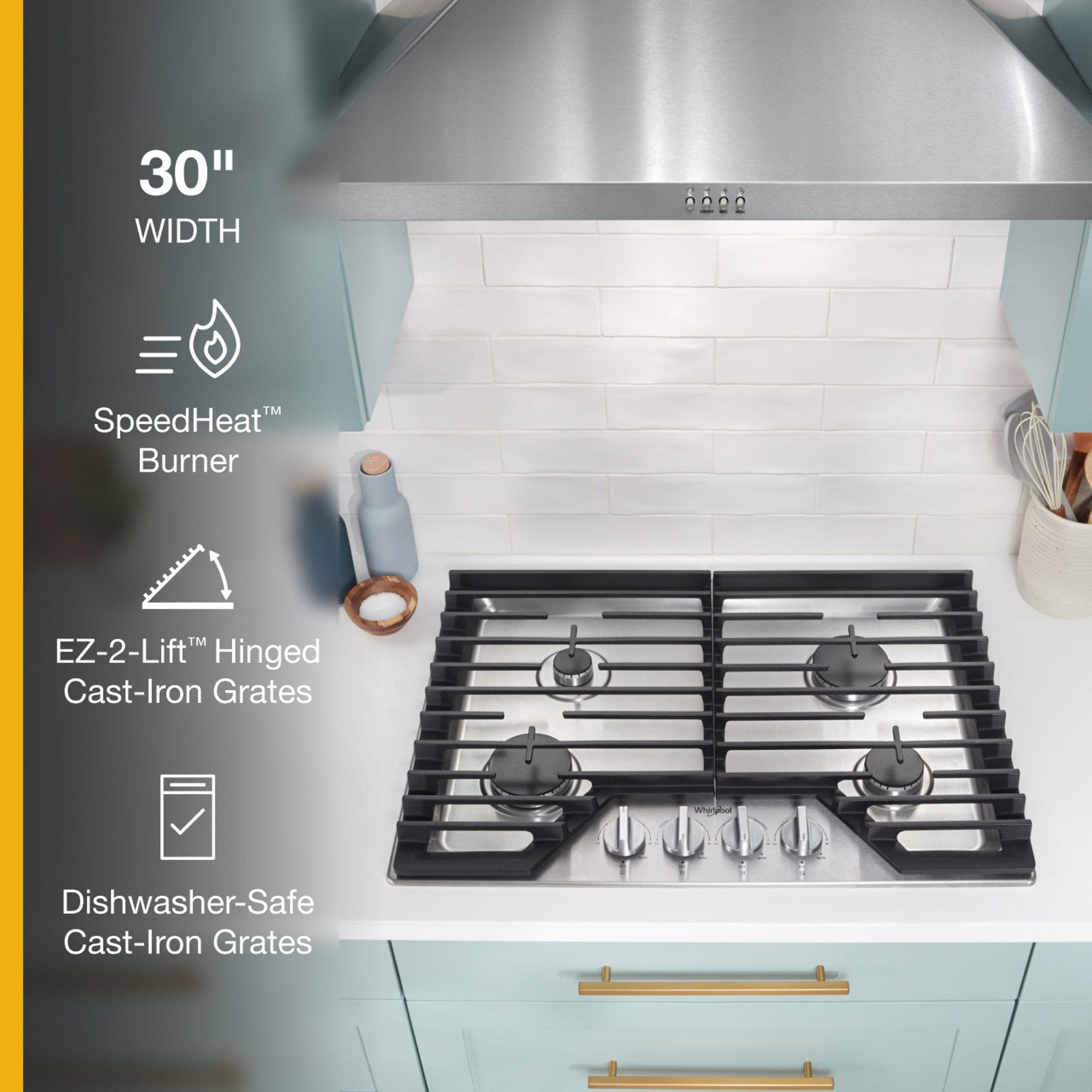 Whirlpool WCGK5030PS Stainless Steel