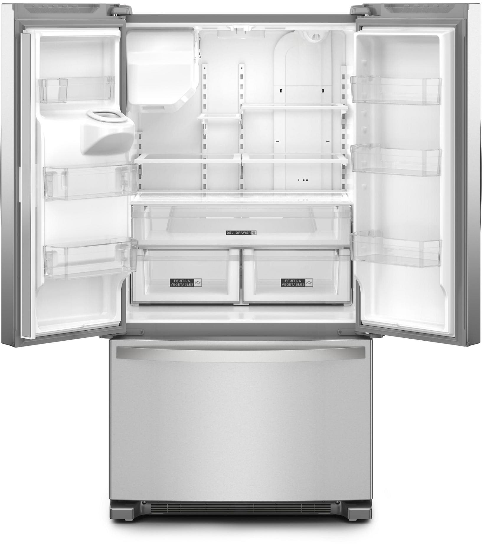 Whirlpool WRFF3436RZ Fingerprint-Resistant Stainless Steel