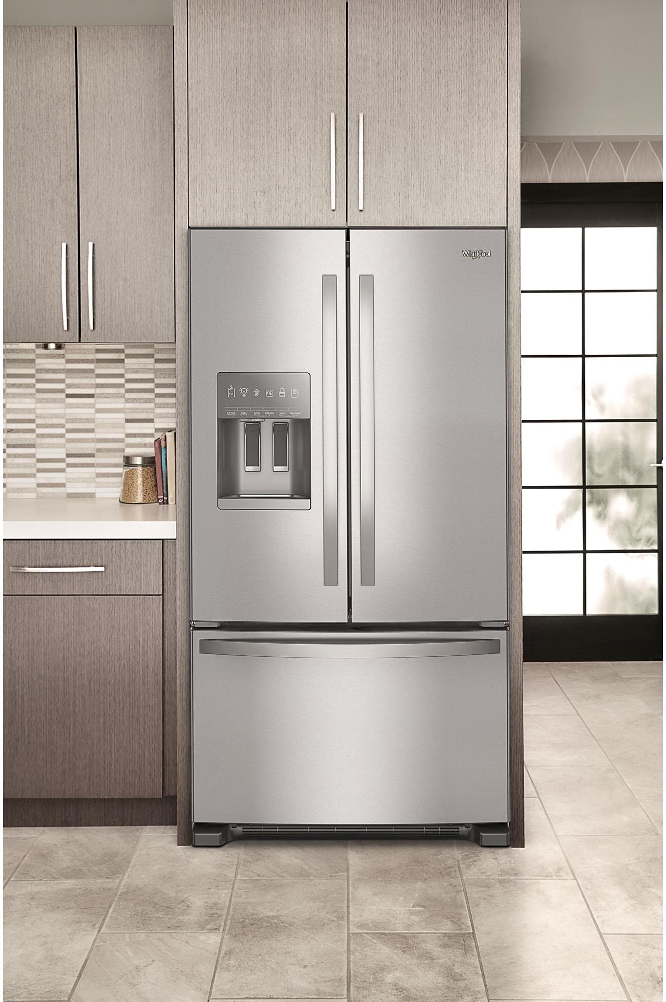 Whirlpool WRFF3436RZ Fingerprint-Resistant Stainless Steel