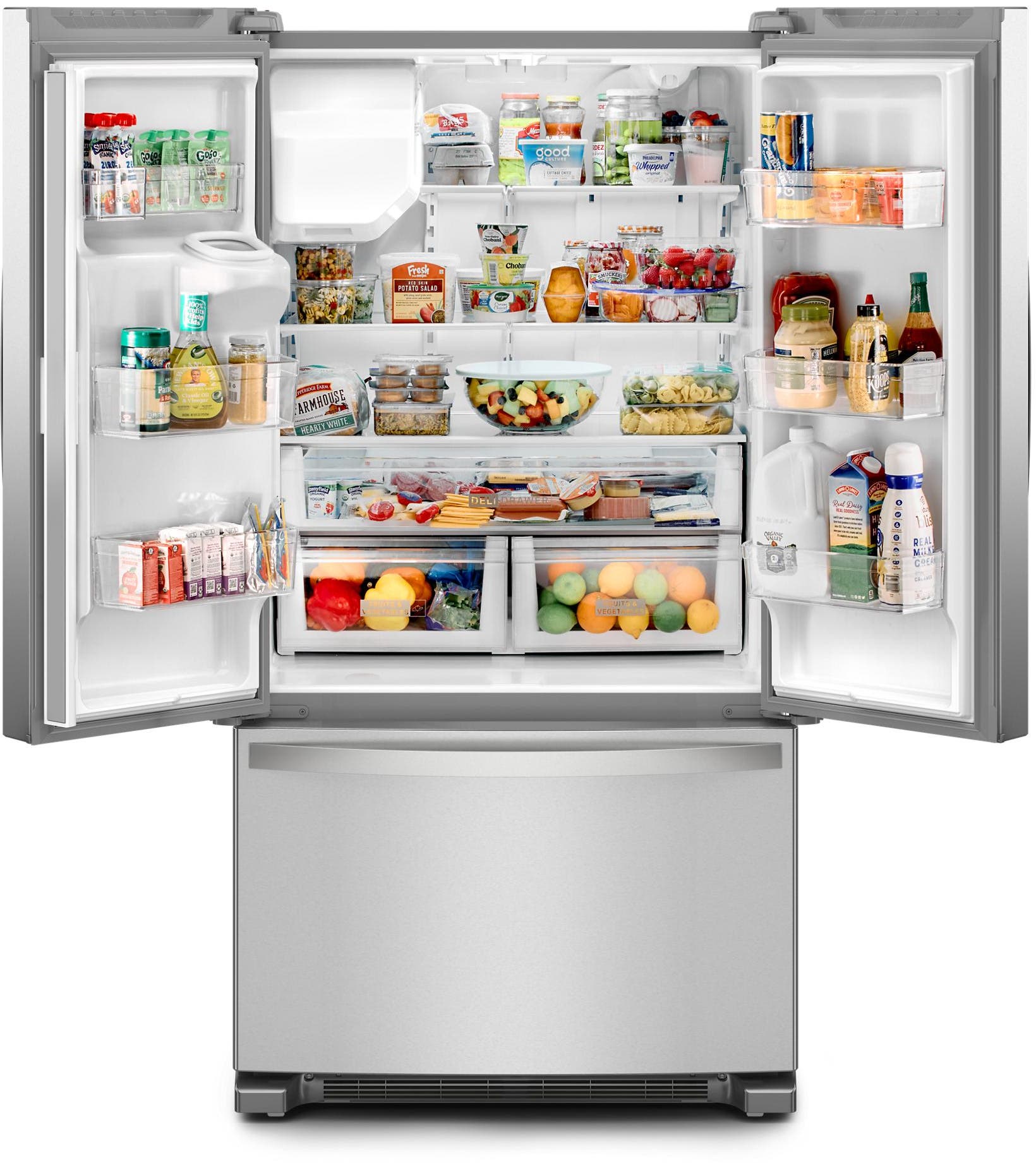 Whirlpool WRFF3436RZ Fingerprint-Resistant Stainless Steel