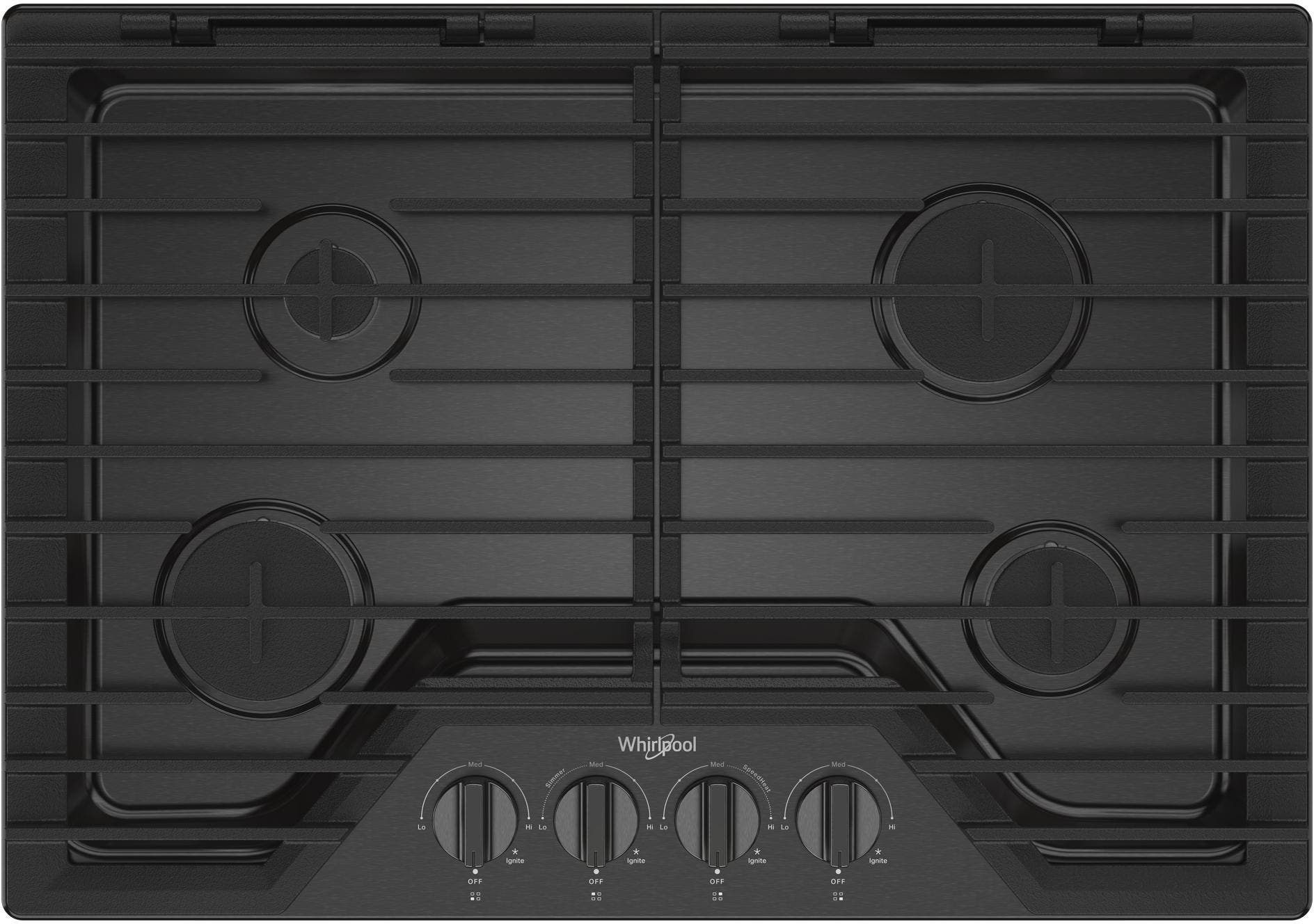 Whirlpool WCGK5030PV Black Stainless Steel