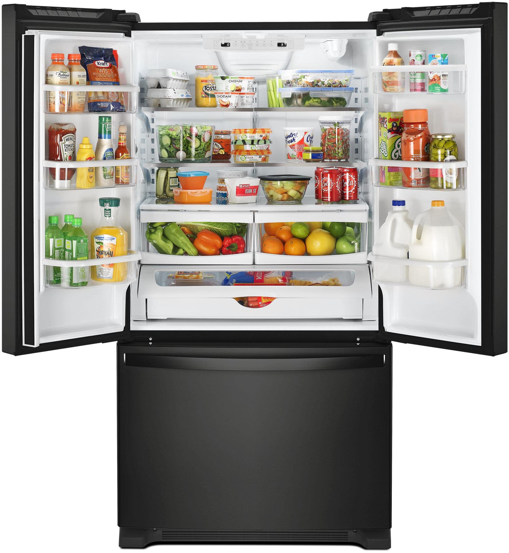 Whirlpool WRFF5333PB Black