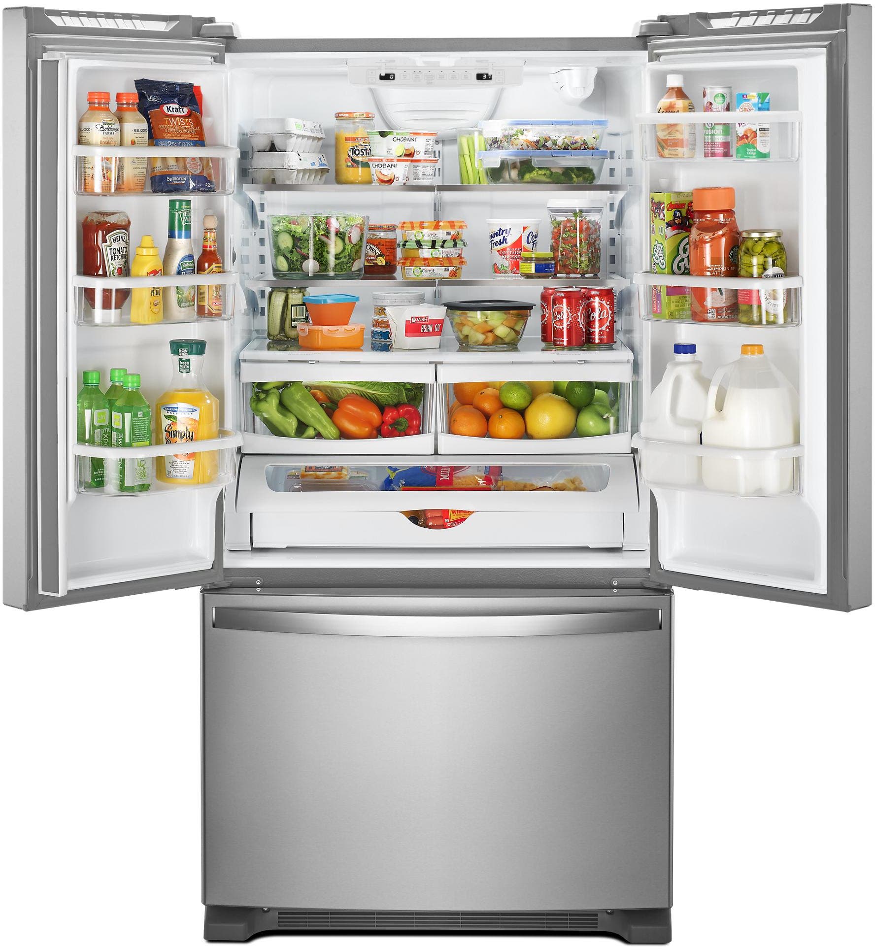 Whirlpool WRFF5333PZ Fingerprint-Resistant Stainless Steel