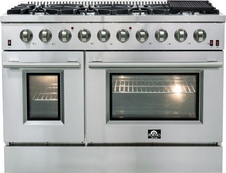 Forno FFSGS624448 Galiano Series 48 Inch Freestanding Gas Range, 8