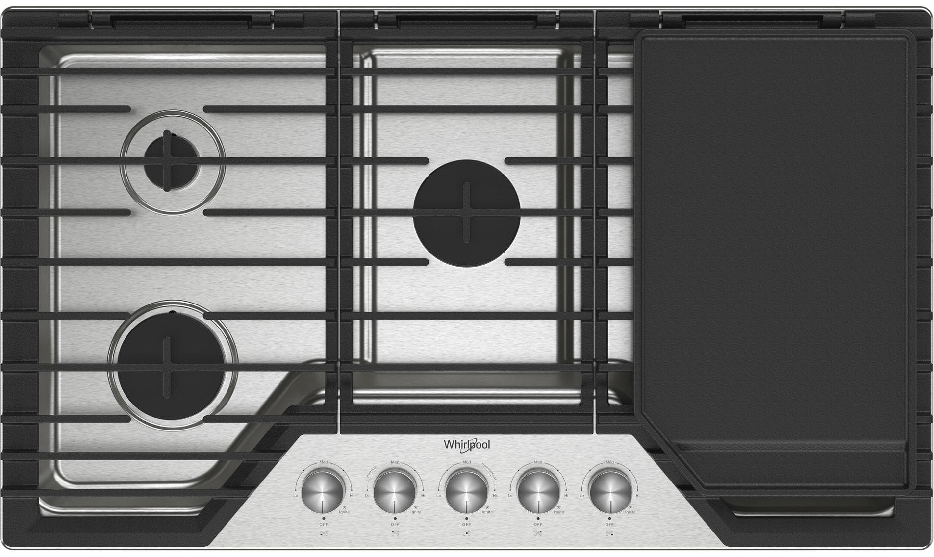 Whirlpool WCGK7536PS Stainless Steel