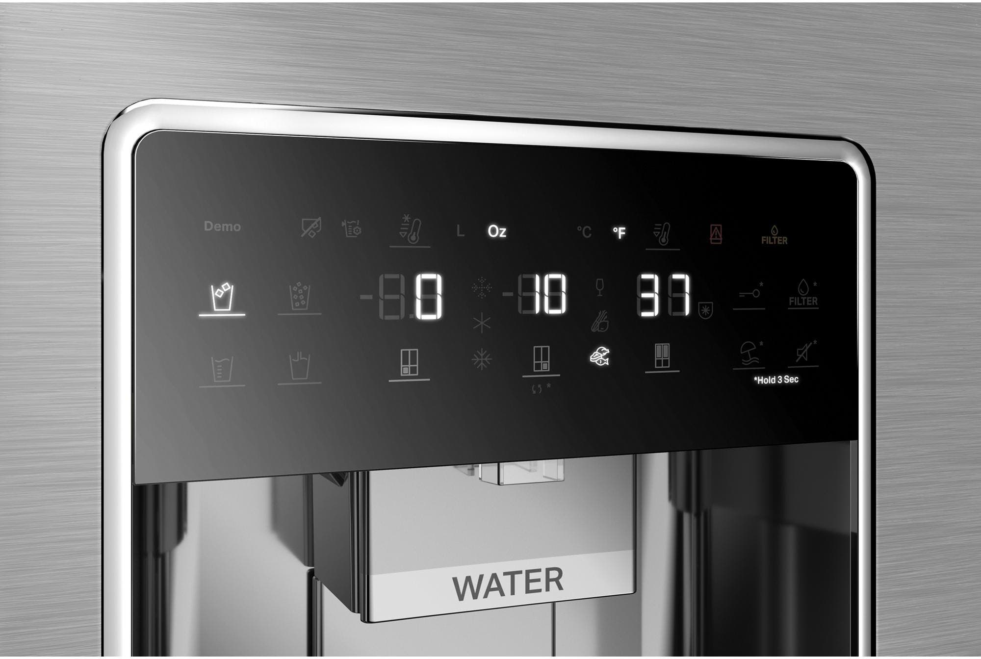 Whirlpool WRQC7836RZ Fingerprint Resistant Stainless Steel