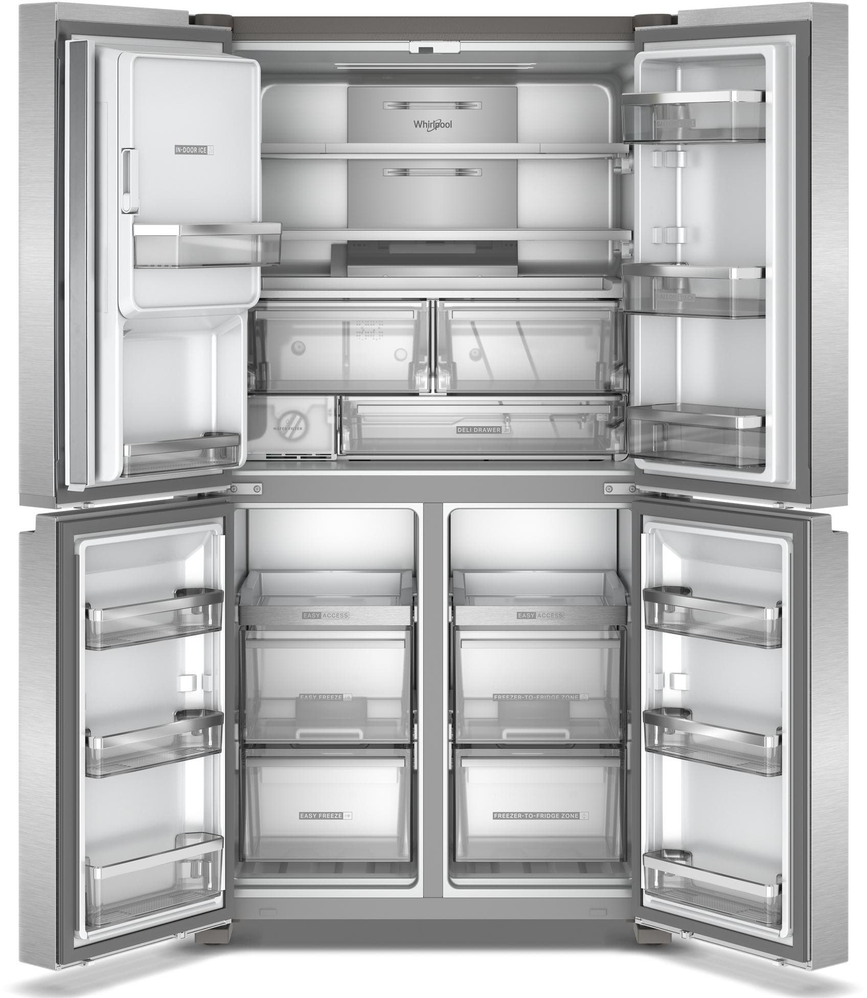 Whirlpool WRQC7836RZ Fingerprint Resistant Stainless Steel