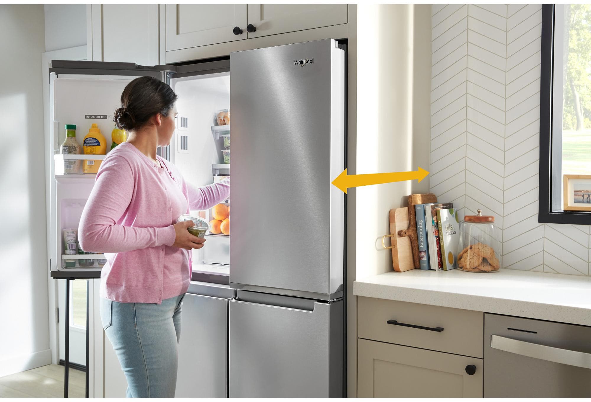 Whirlpool WRQC7836RZ Fingerprint Resistant Stainless Steel