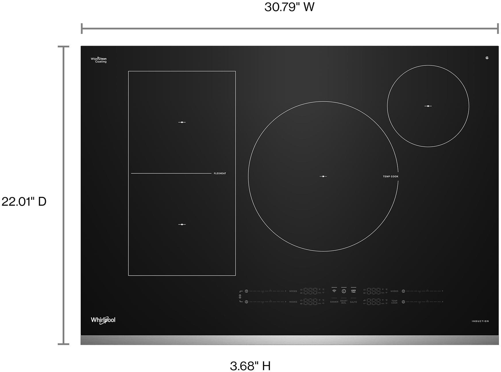 Whirlpool WCIT7530SS Stainless Steel Trim