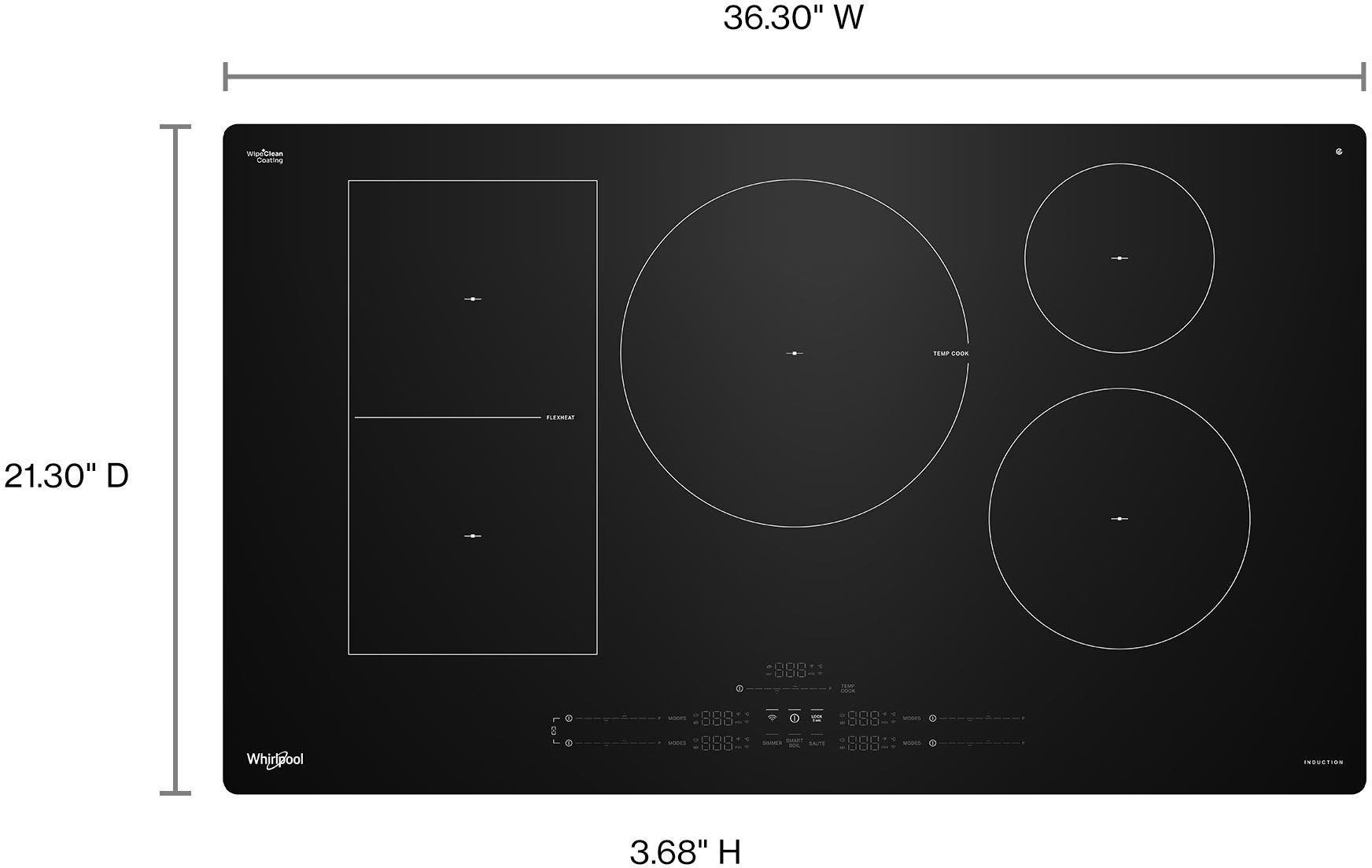 Whirlpool WCIT7536SB Black