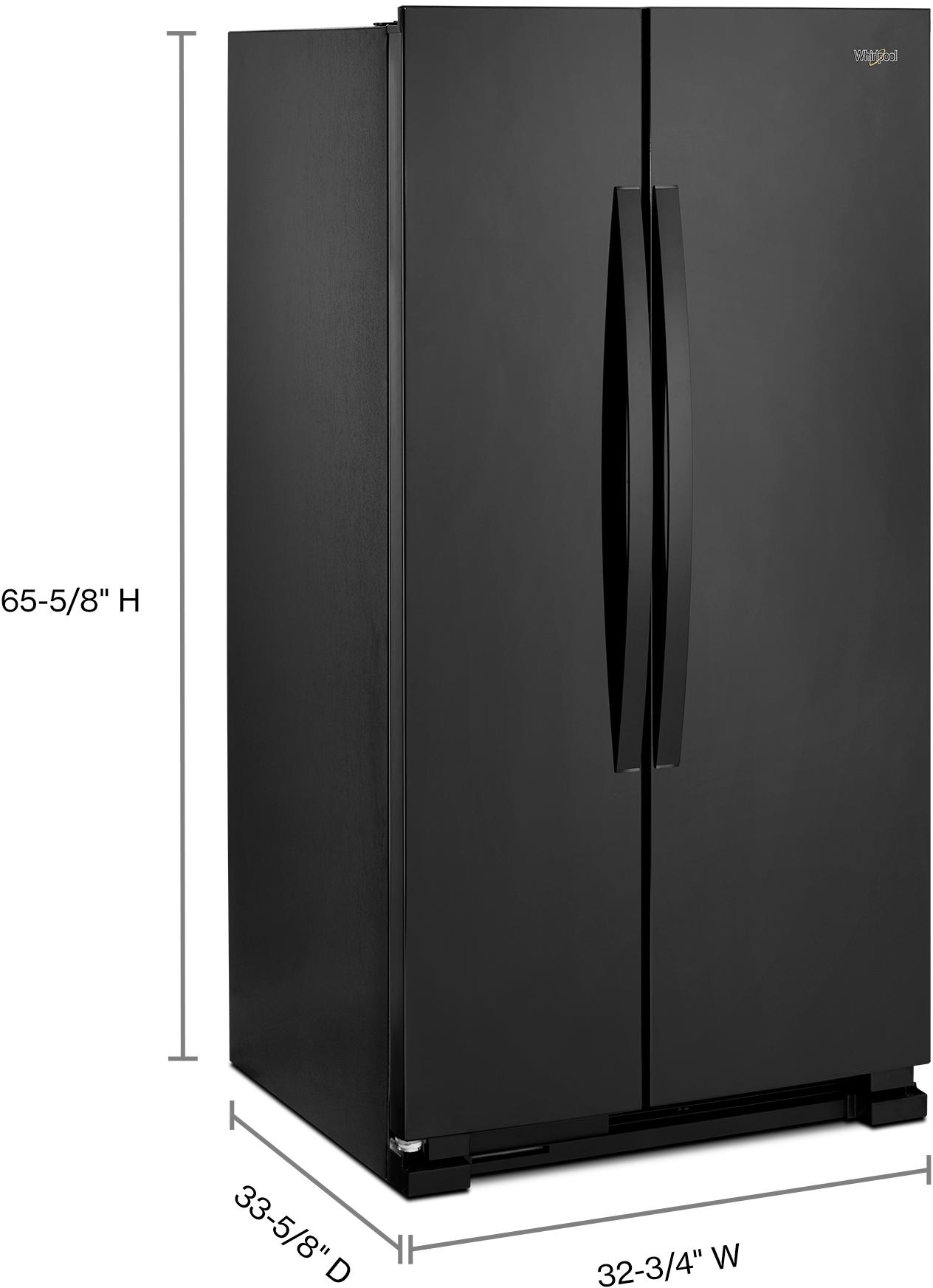 Whirlpool WRS312SNHB Black
