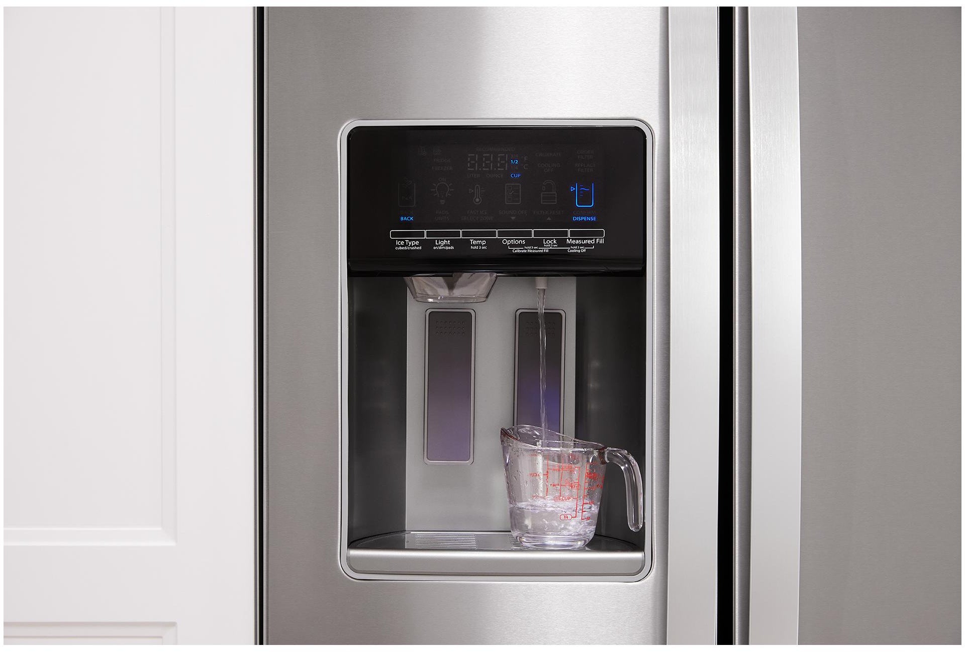 Whirlpool WRS312SNHM 33 Inch, 22 Cu.Ft. Freestanding Side-by-Side