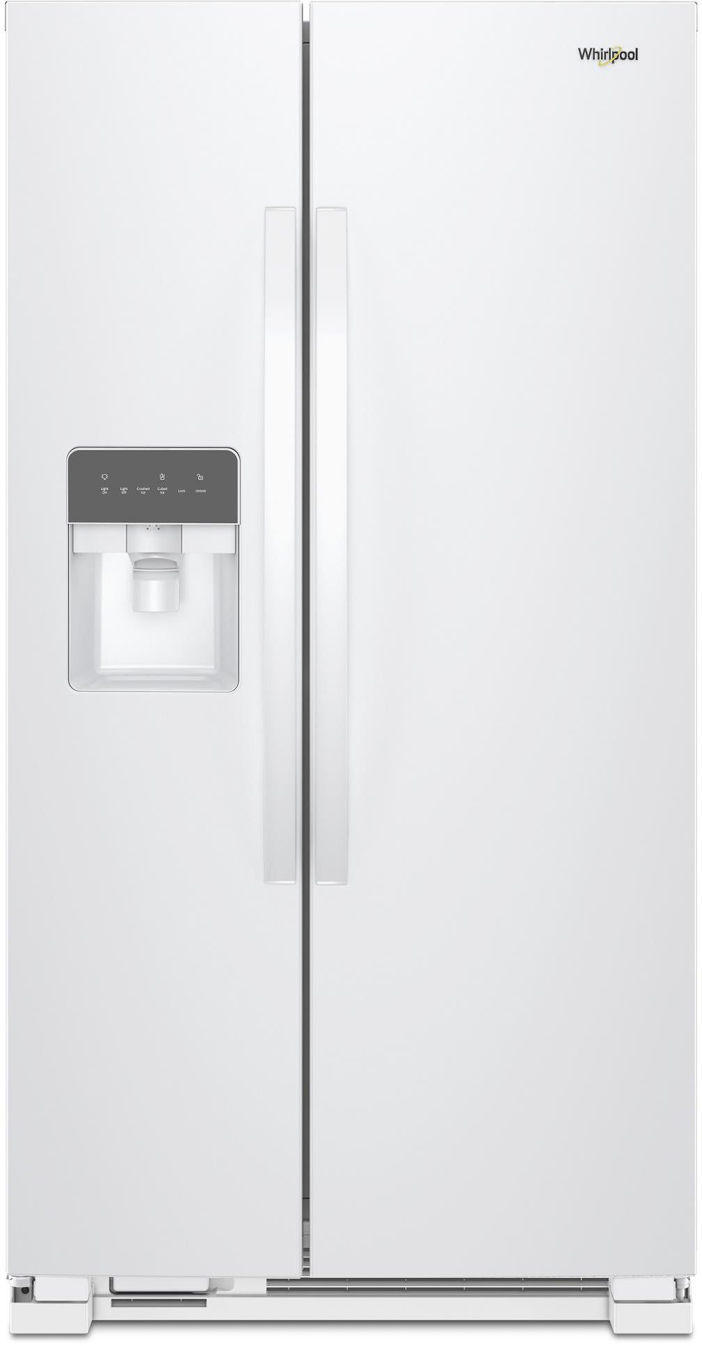 Whirlpool WRS315SDHW 36 Inch Freestanding Side By Side