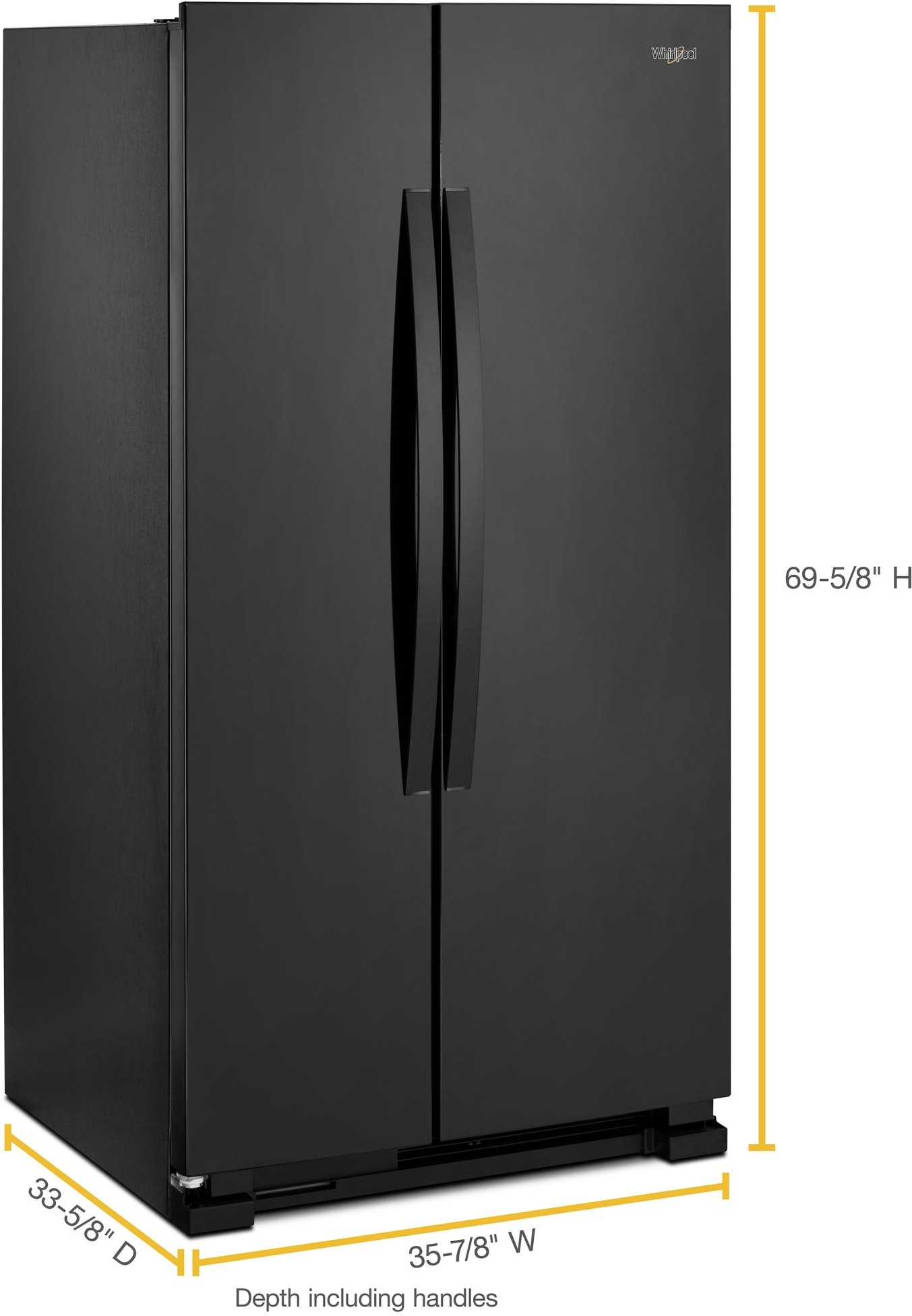 Whirlpool WRS315SNHB Black